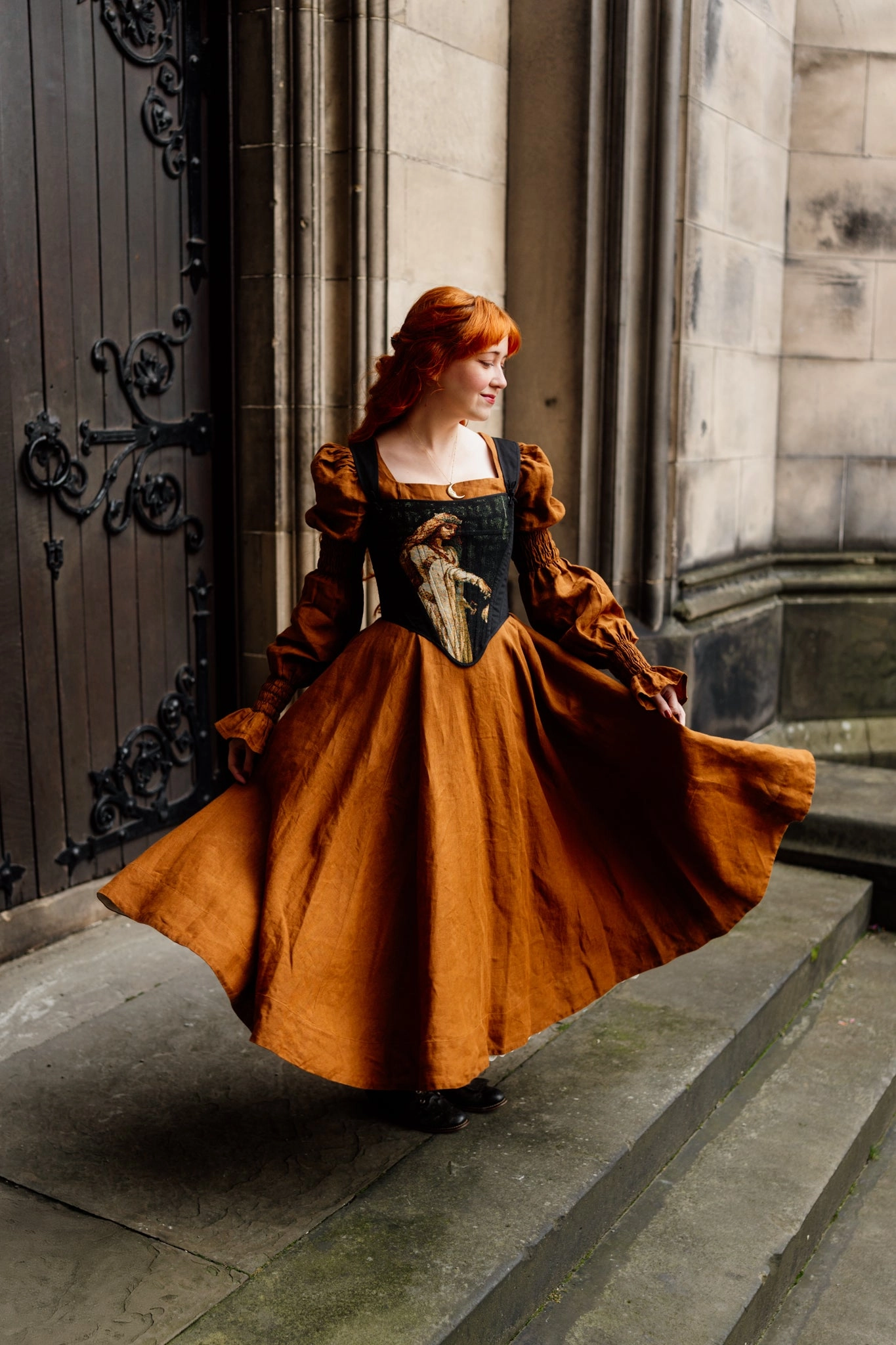 Subtle Stitch Briar Dress, Long Sleeve