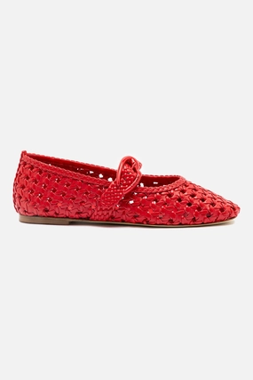 Verona New Macrame In Scarlet Leather Relaxed Comfort picnic wear