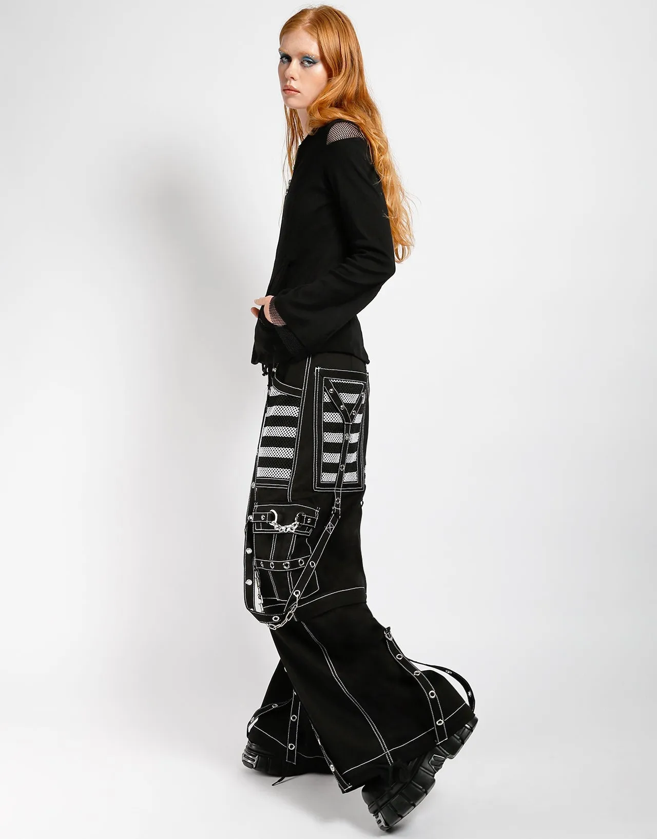 Slim Shape No Ride ELECTRO PANT WHITE