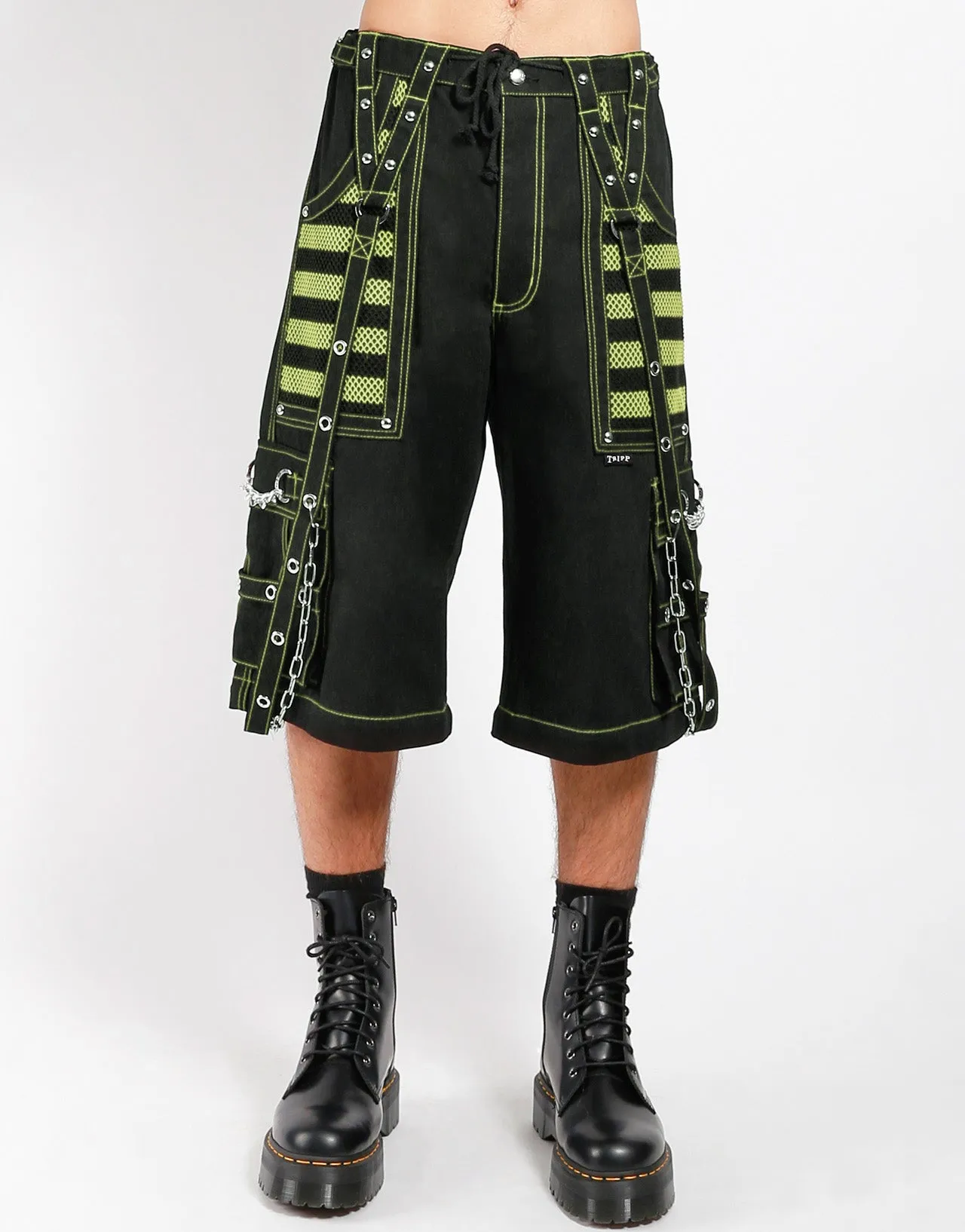 ELECTRO PANTS YELLOW Padded hips Sporty Comfort Fit