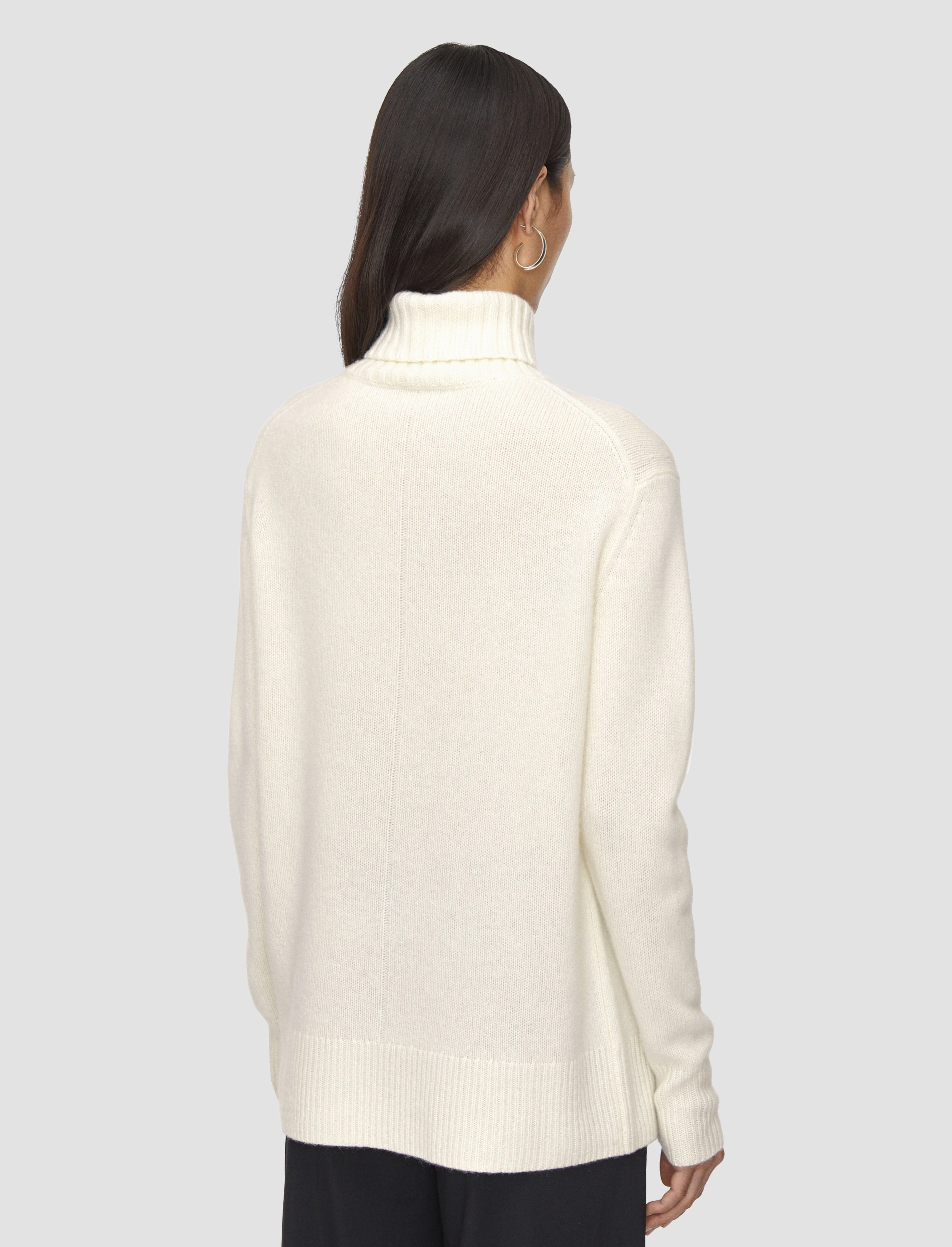 Morning Chill Daily Ready Open Cashmere High Neck Jumper