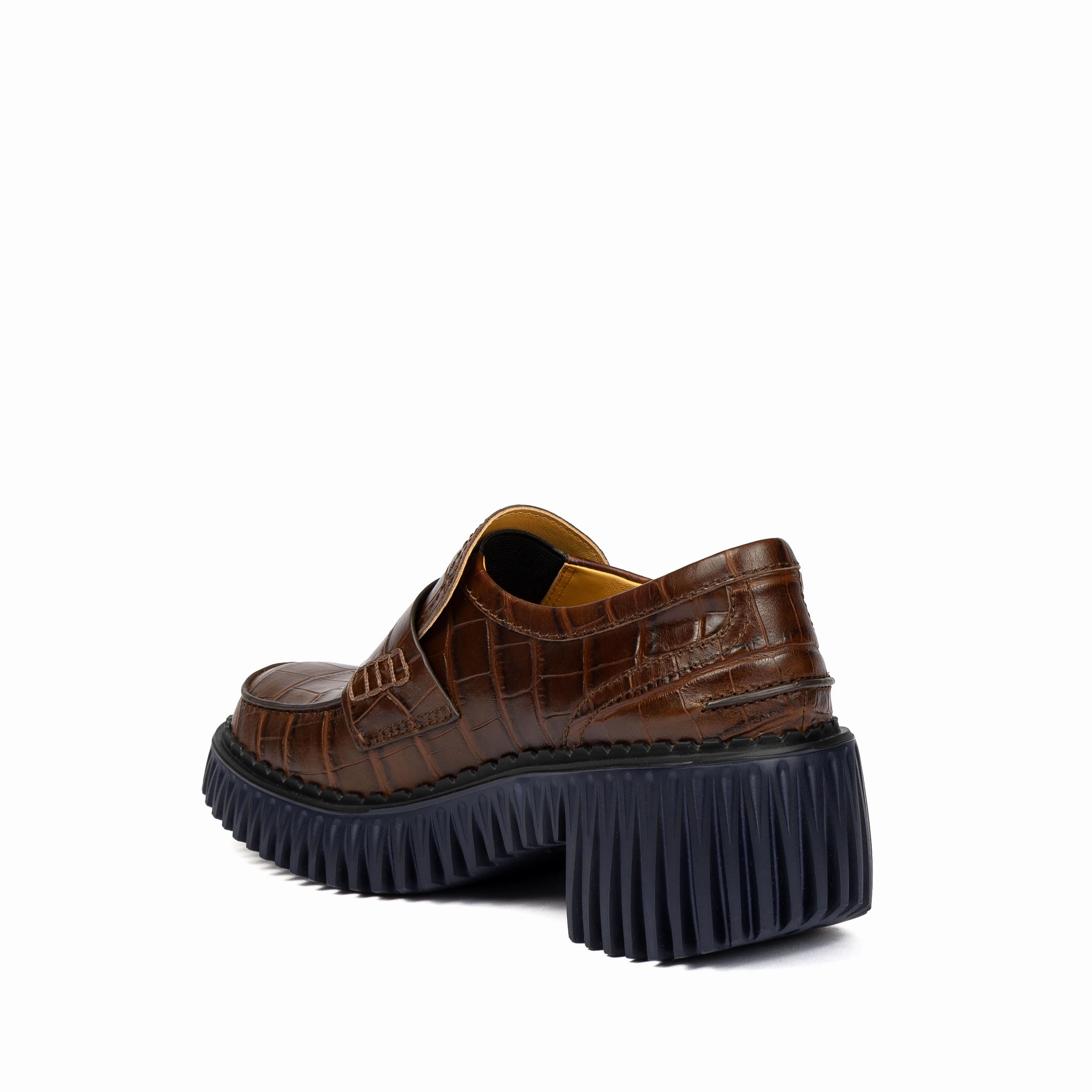 Soft Leather Toe Guard PLITA PENNY BROWN