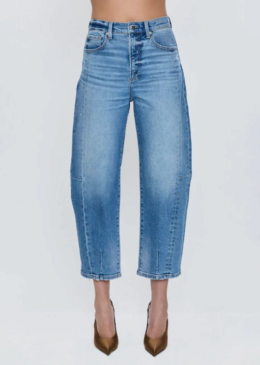 Quick drying material Eli High-Rise Arched Leg Jean - Dynamic