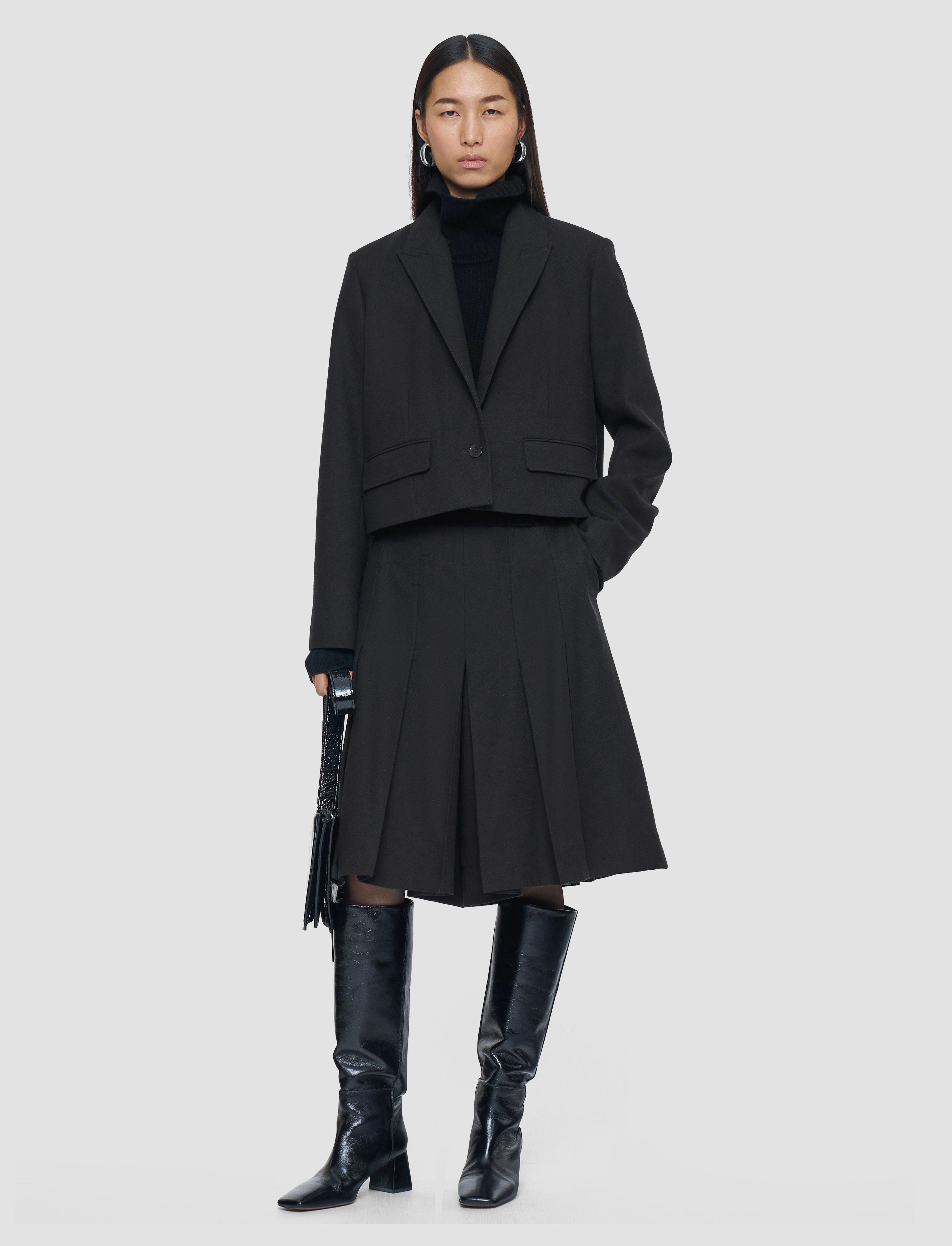 popular in Europe Airflow channels Elia Flannel Wool Jacket