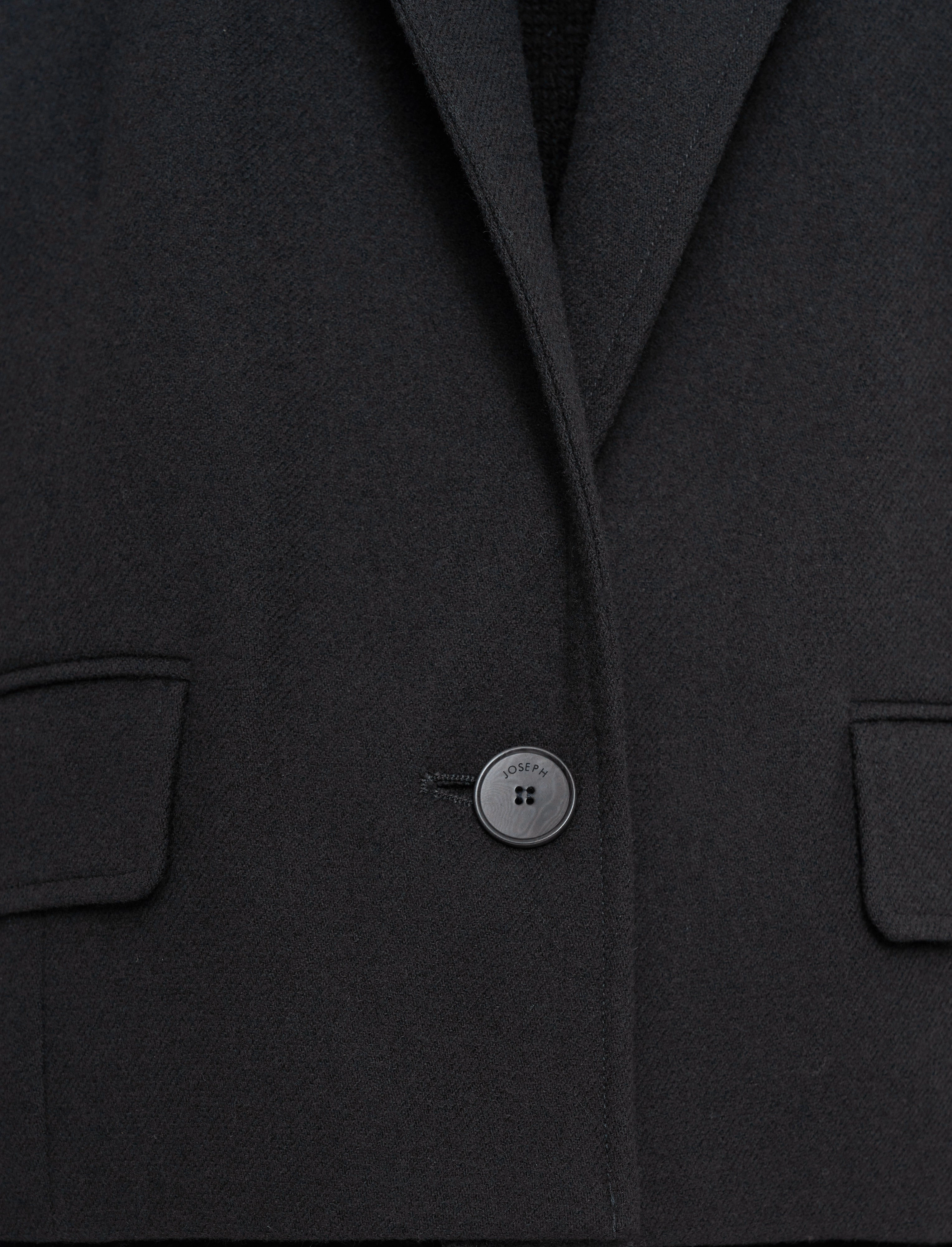 Elia Flannel Wool Jacket Relaxed Edge Invoice