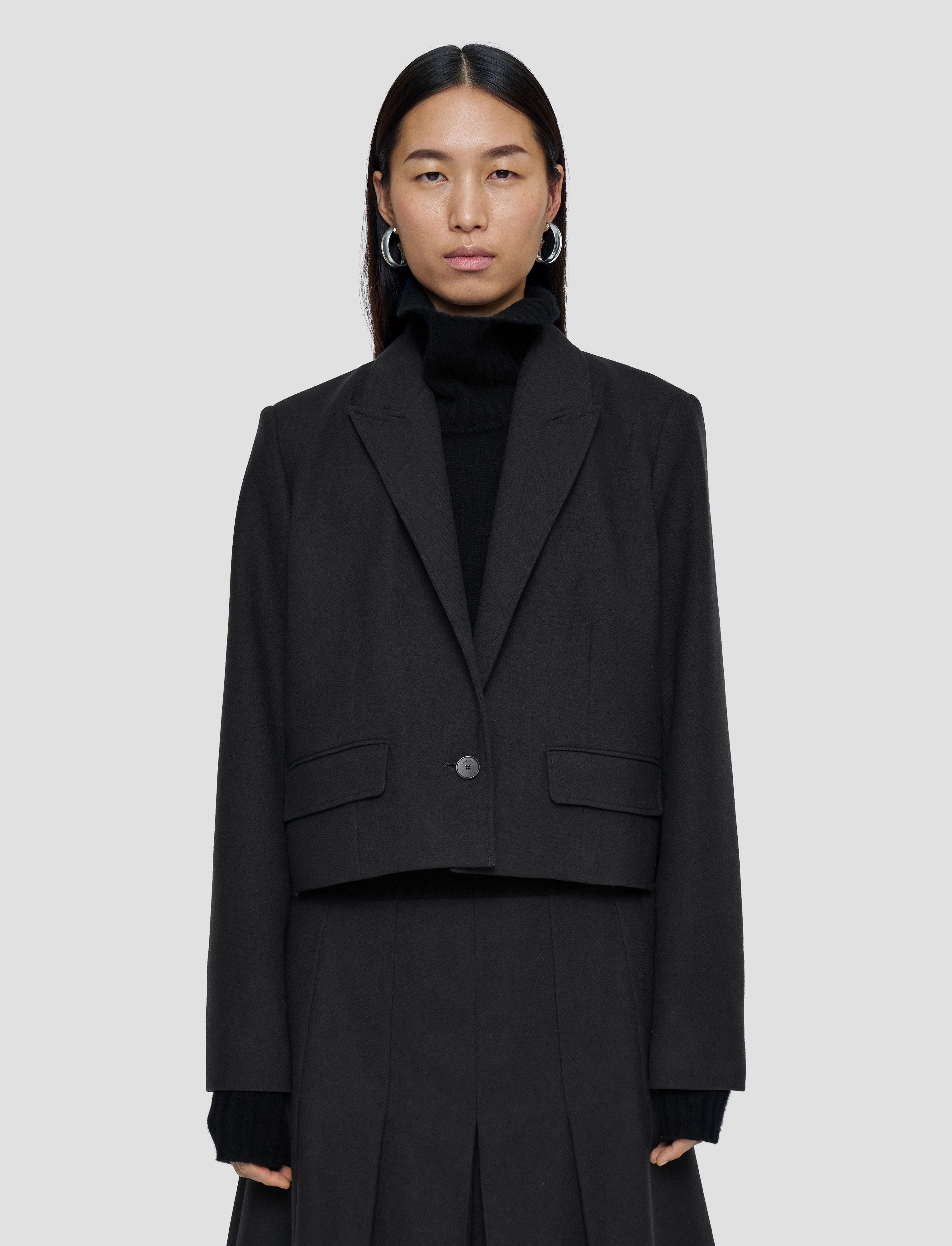 Warm Weather Wear Elia Flannel Wool Jacket