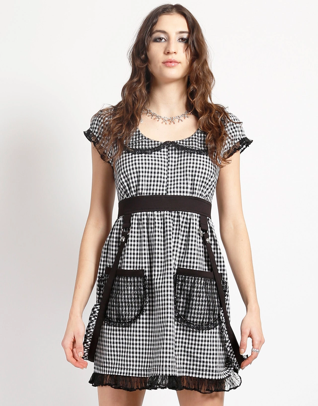 BO PEEP DRESS WHITE StretchFabric