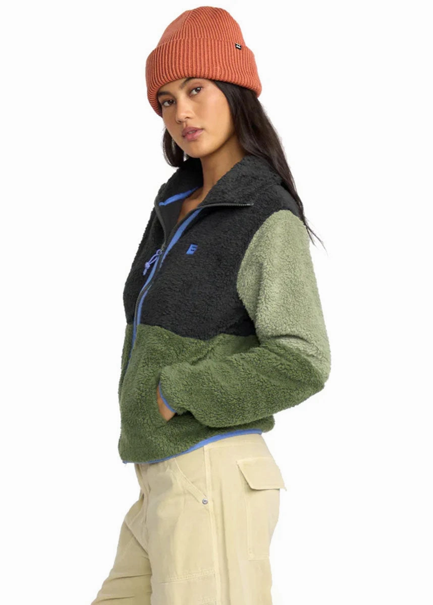 Anti Static Finish Switchback Fleece Full Zip - Treehugger