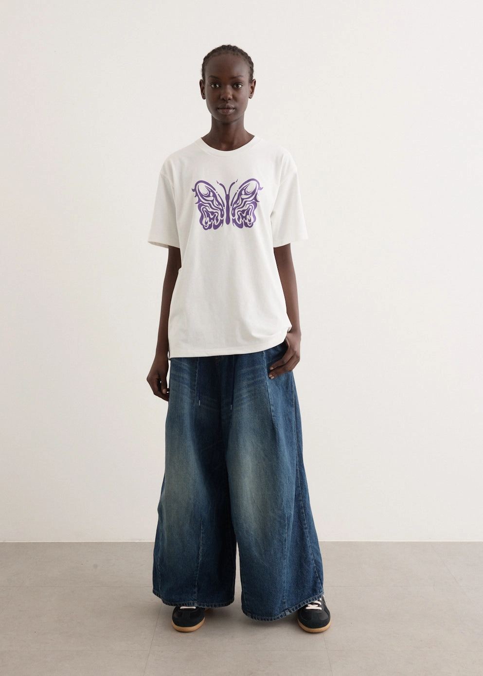 Stylish Sunny Vibes Non Stretch Denim HD Buggy Jean Pants