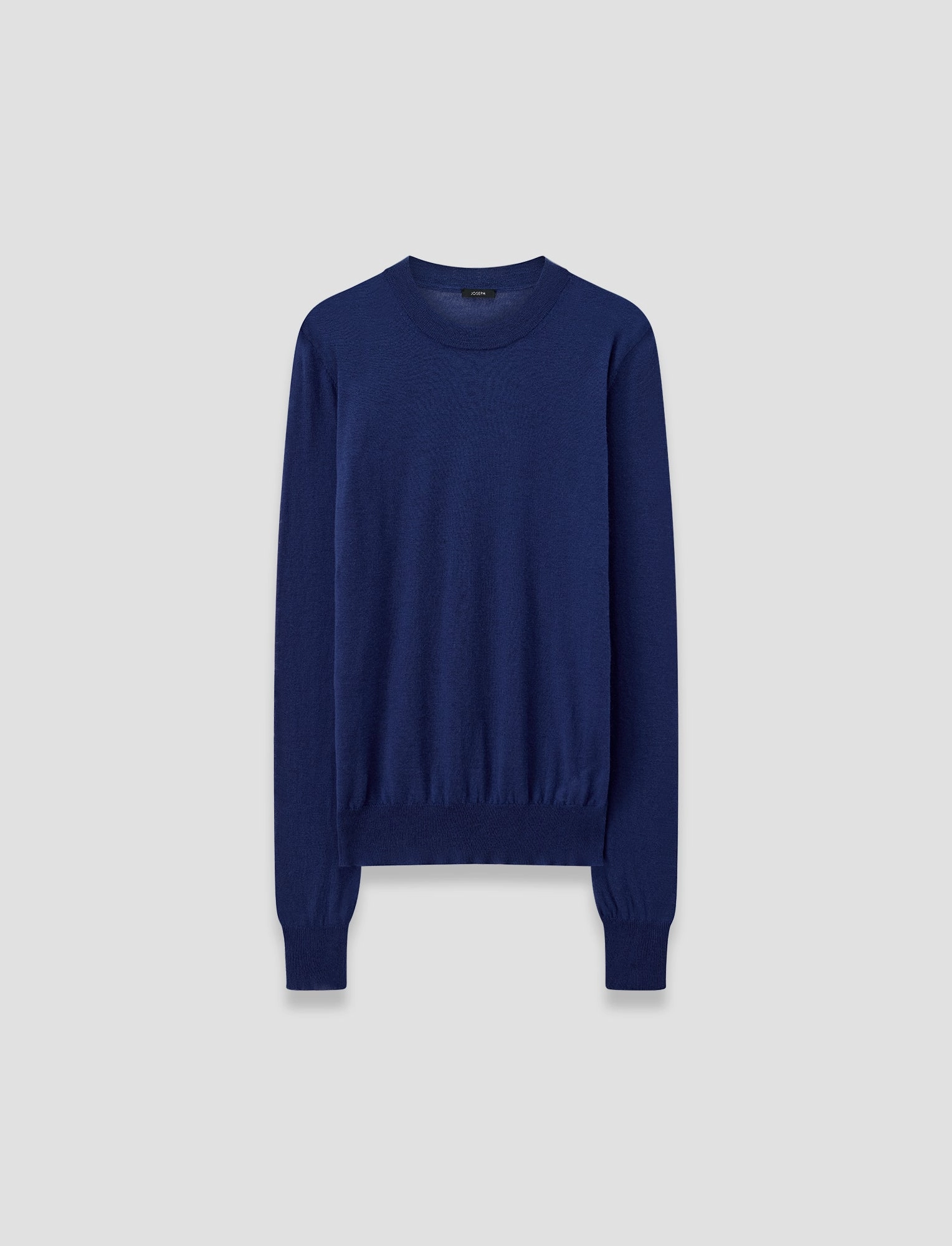 Cashair Round Neck Jumper Friction Resistant Edging Calm Tones