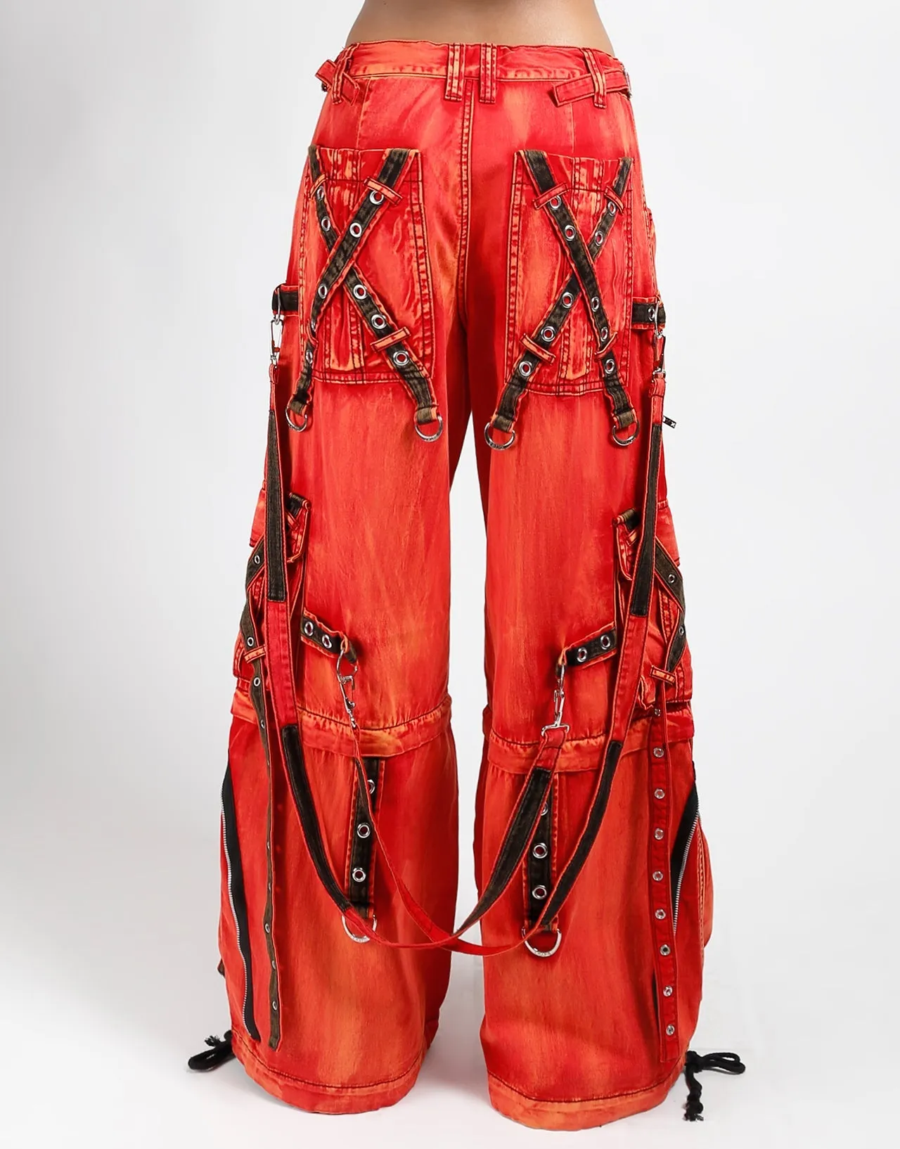 ReinforcedSeams ElasticCuffs X-STRAP ZIP OFF PANT FIRE WASH