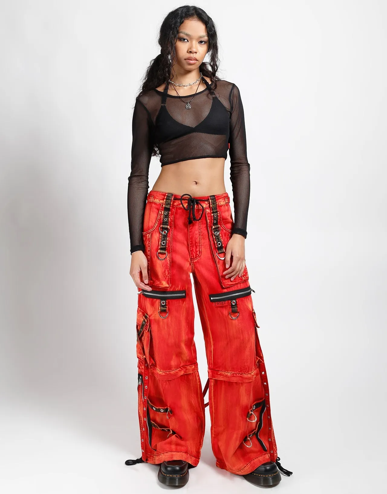 X-STRAP ZIP OFF PANT FIRE WASH Quick Dry Technology Comfy Look