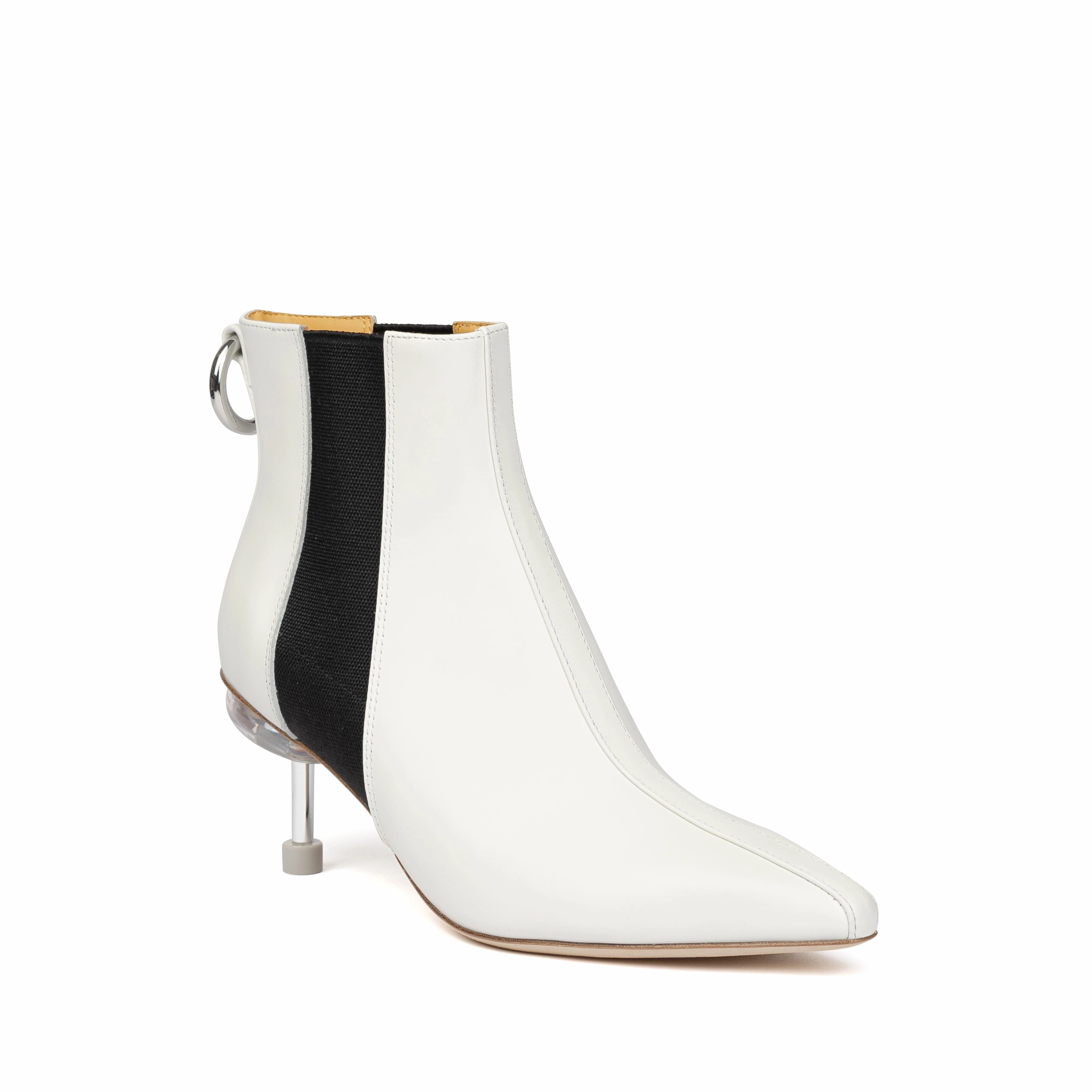 Iconic Style Comfortable Booties OSHA DIVE MID WHITE