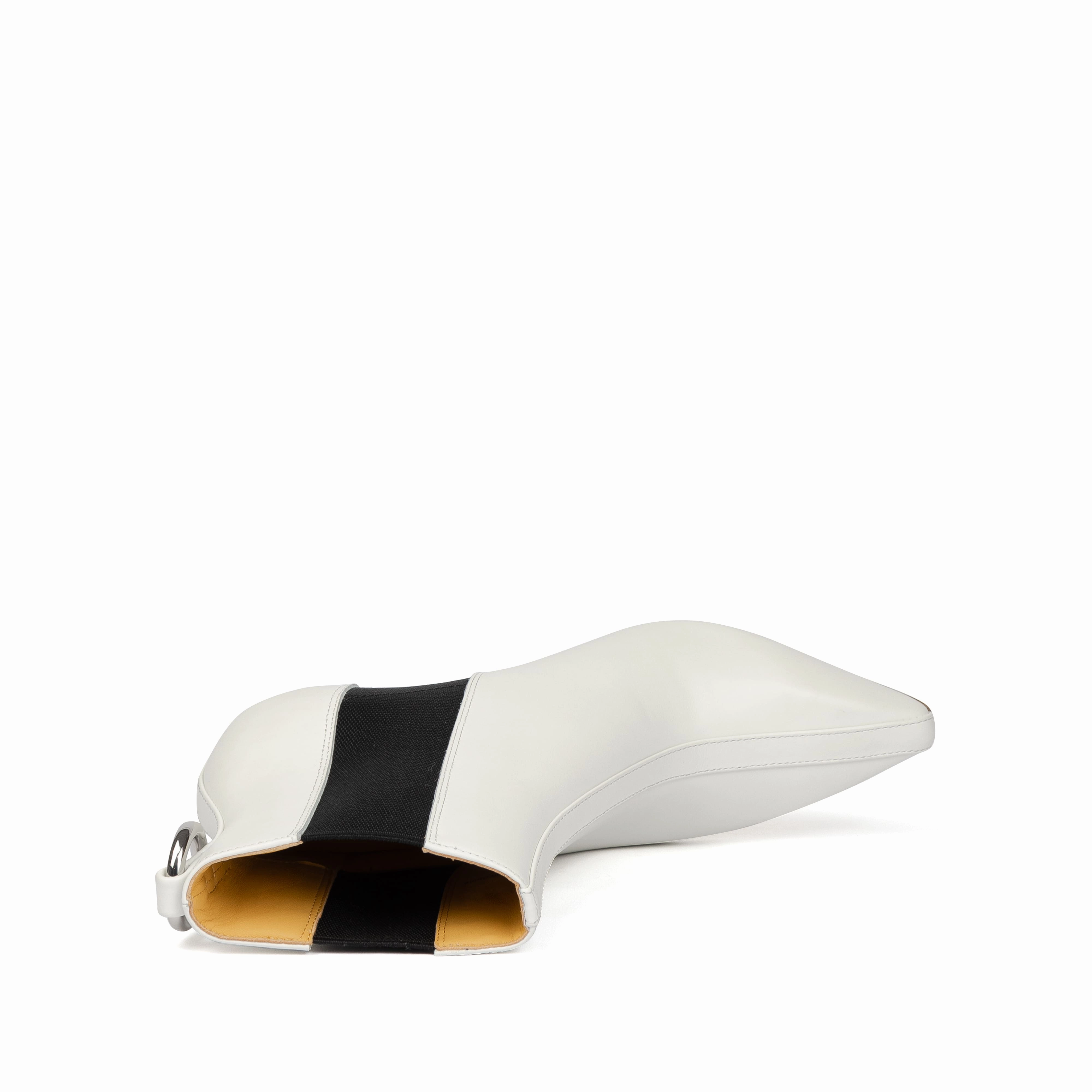 Peep Toe OSHA DIVE MID WHITE