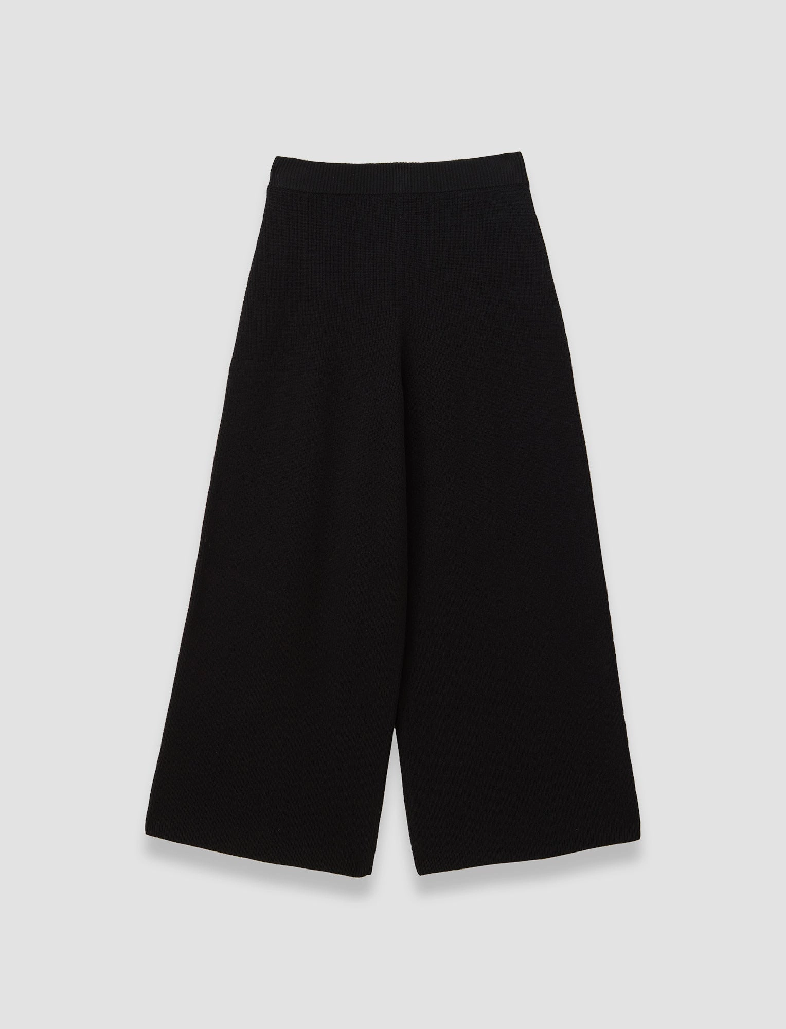 Soft Wool Culottes DoubleLayered Edging Mild Weather