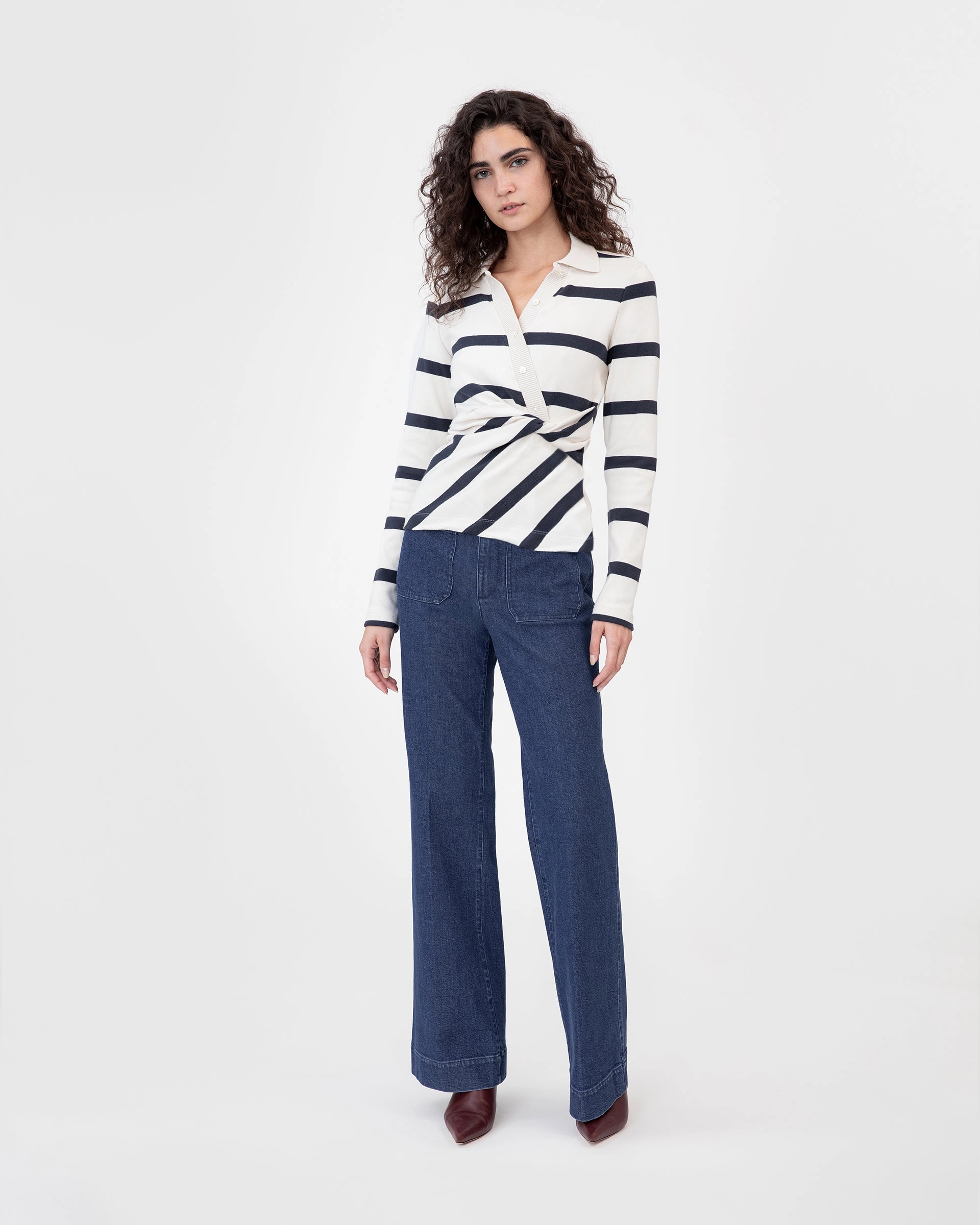 Organic Cotton Blend Friction Resistant Ellicot Top