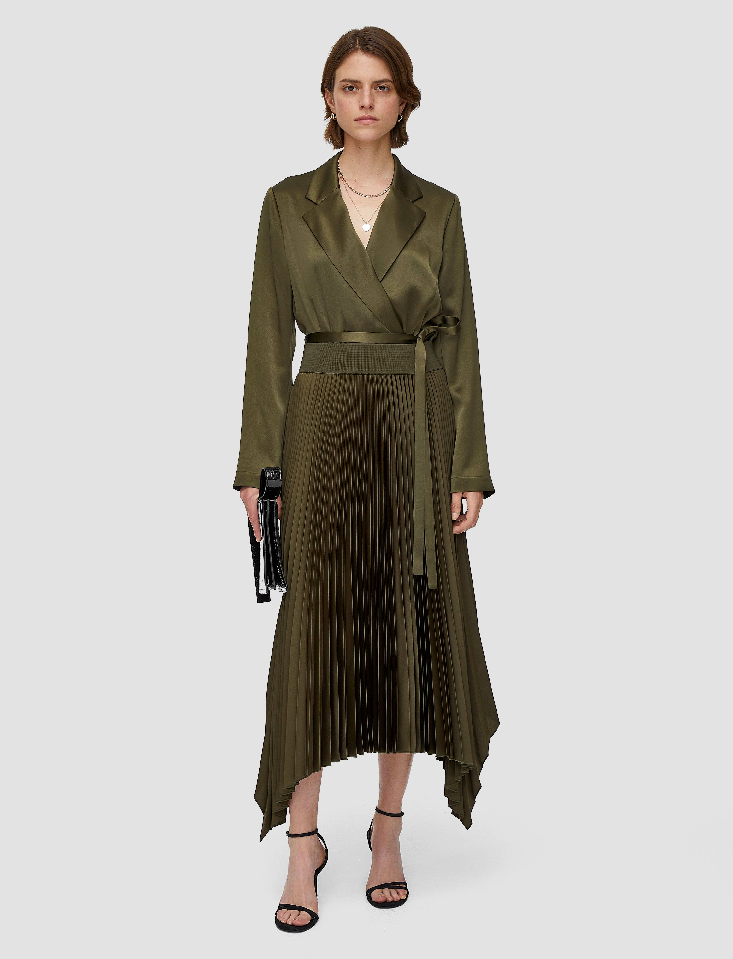 Ade Knit Weave Pliss Skirt EcoFriendly Material Blend