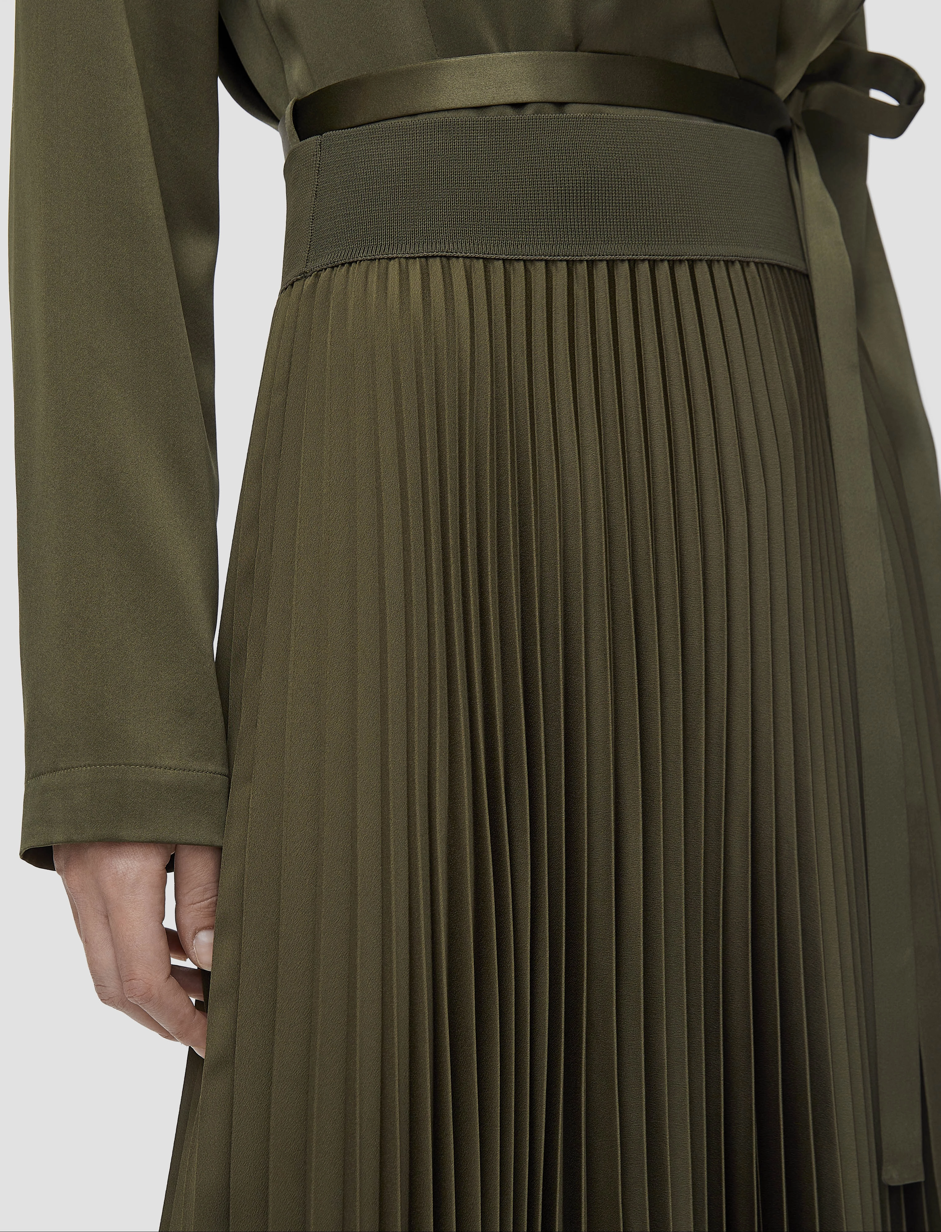 Ade Knit Weave Pliss Skirt Tagless Label System Street Ease