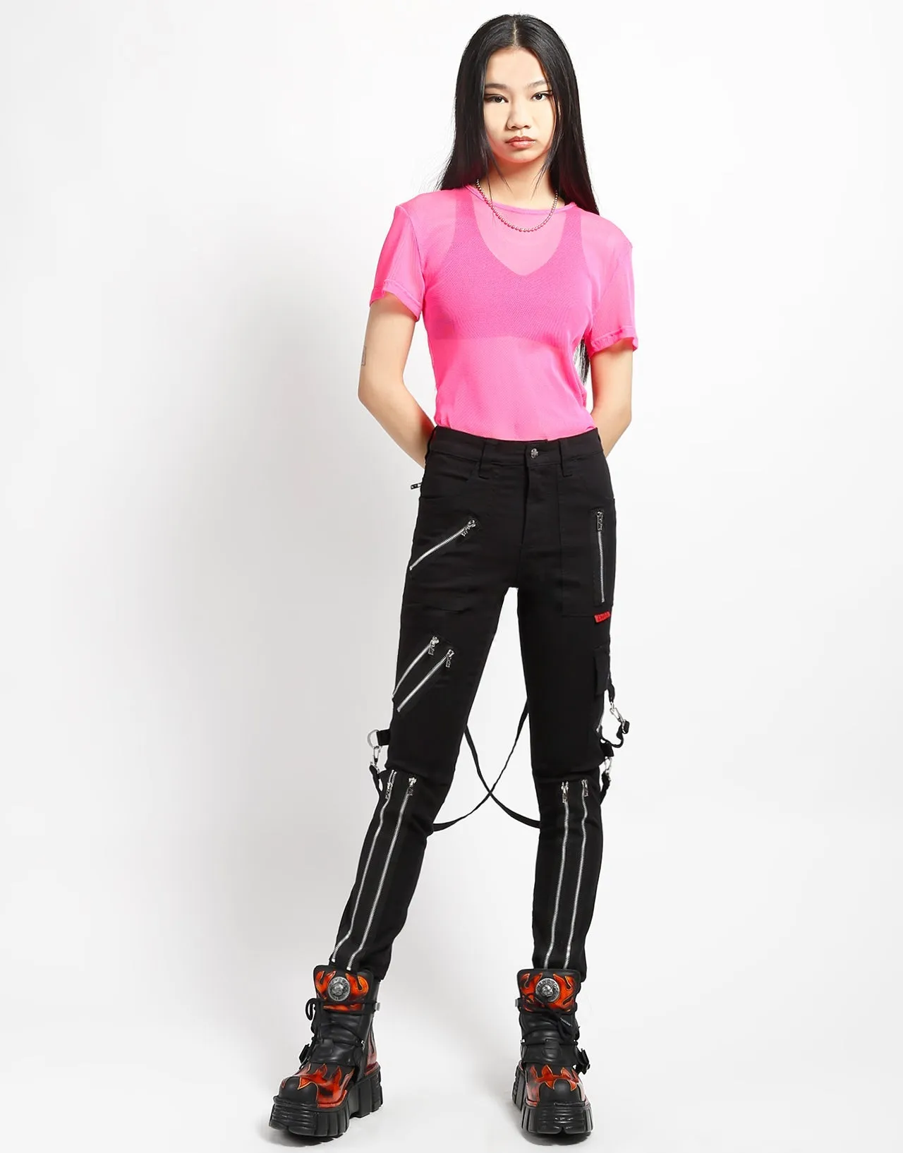 HighDensityWeave Trendy Waist RAGE PANT