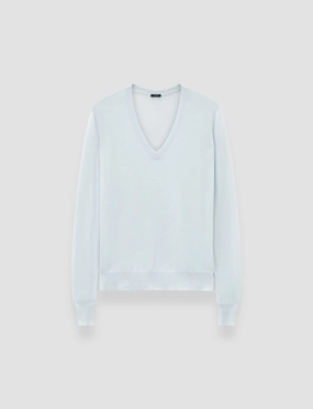 Layering Piece Cashair V Neck Jumper