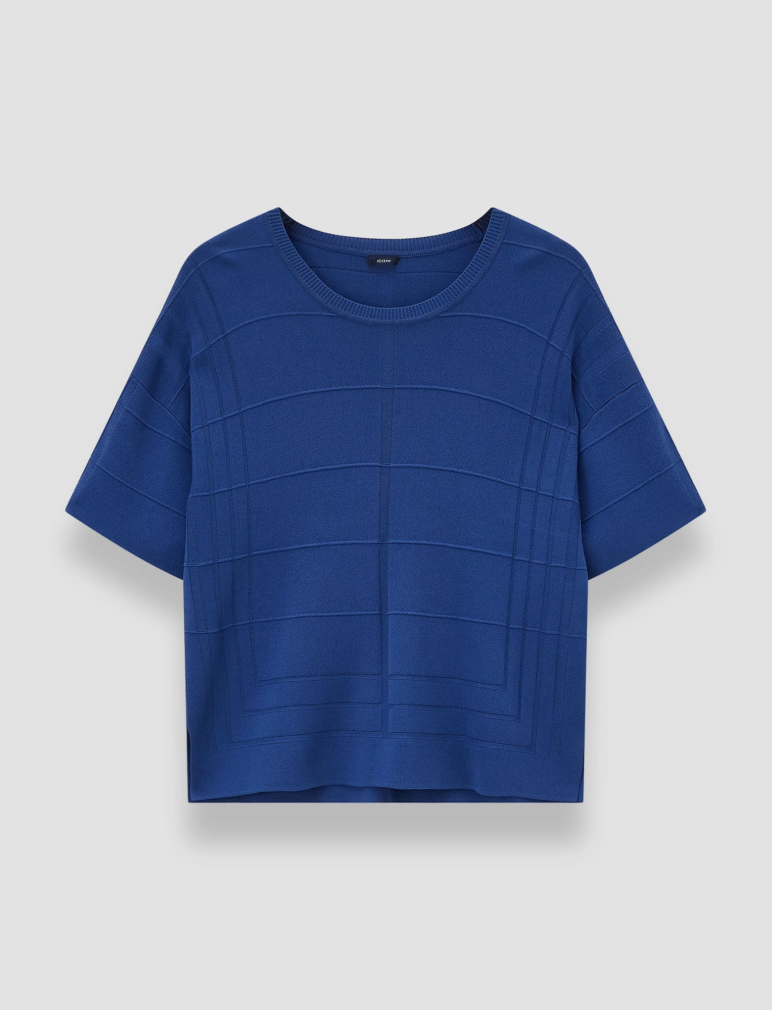 Thermal Regulation Layer Viscose Grid Knit T-Shirt