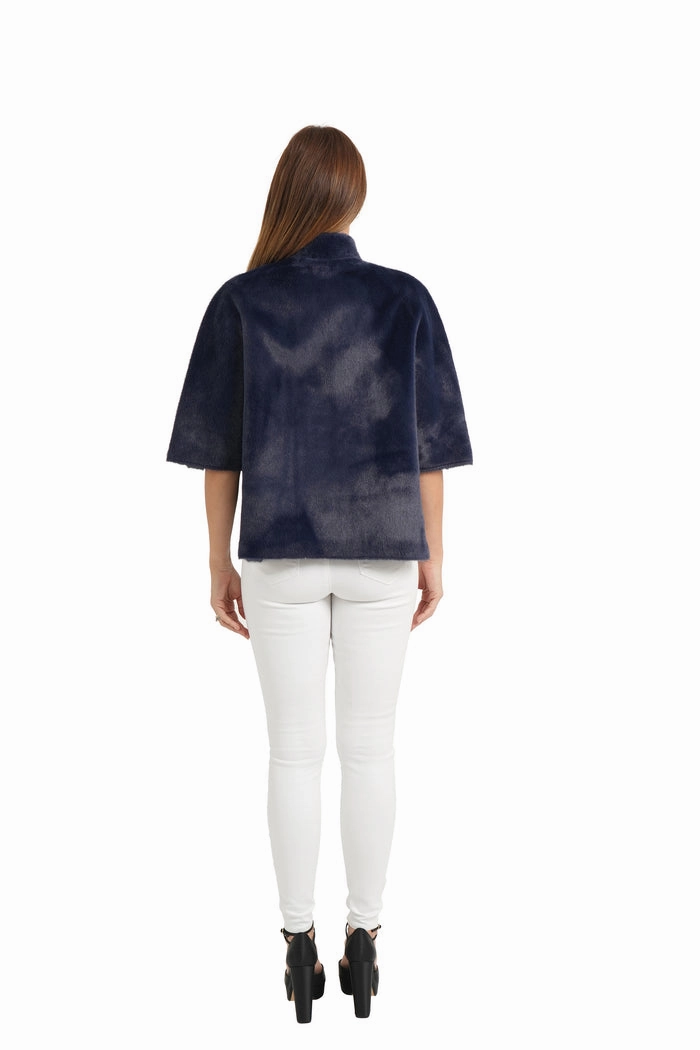 FAUX FUR CAPELET heirloom