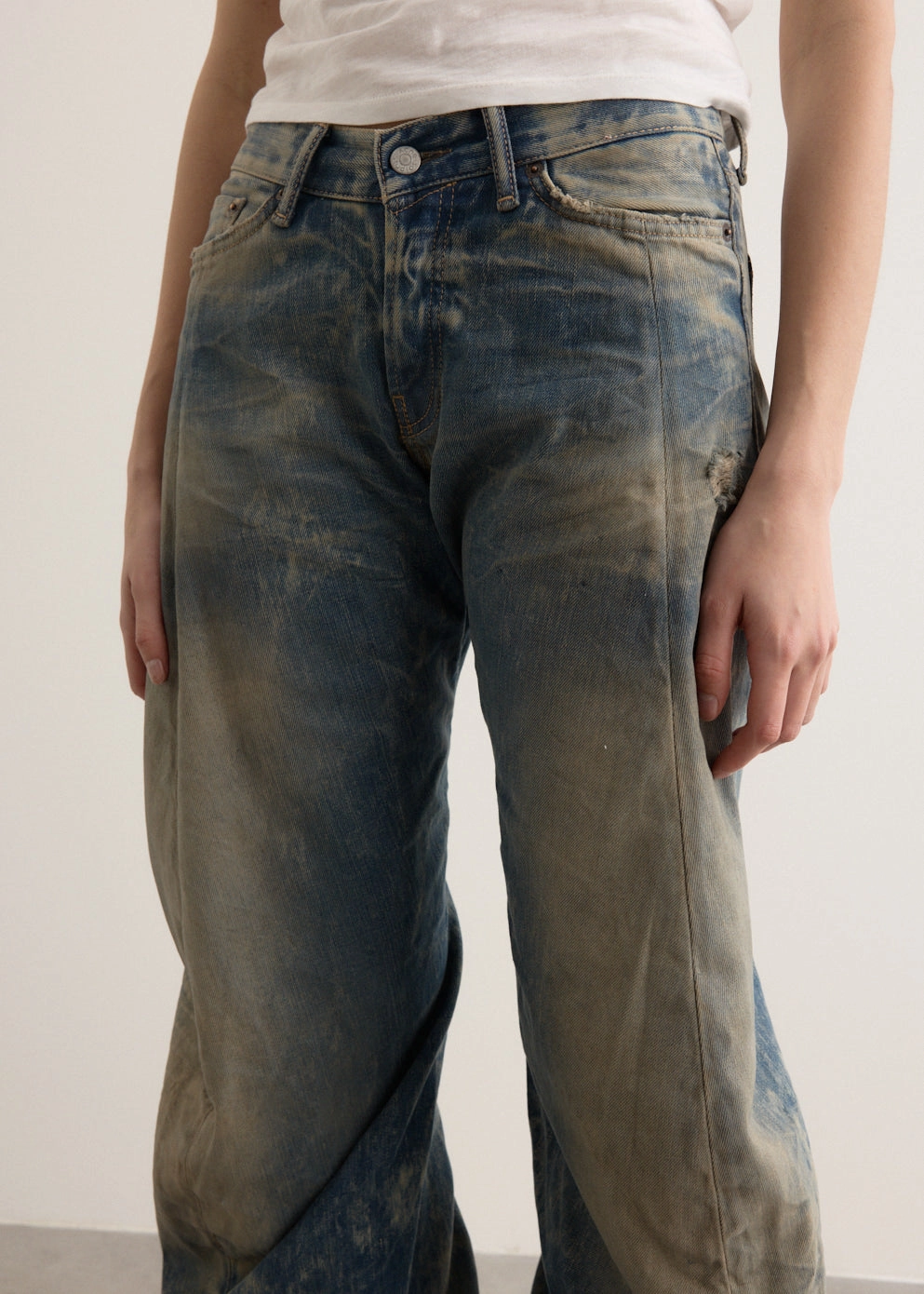 2006F 5-Pocket Denim Jeans Function Fit Casual Comfort