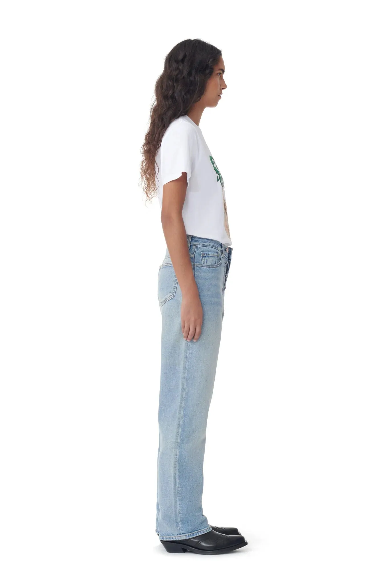 Jersey Graphic Bunny Tee Comfy Vibes