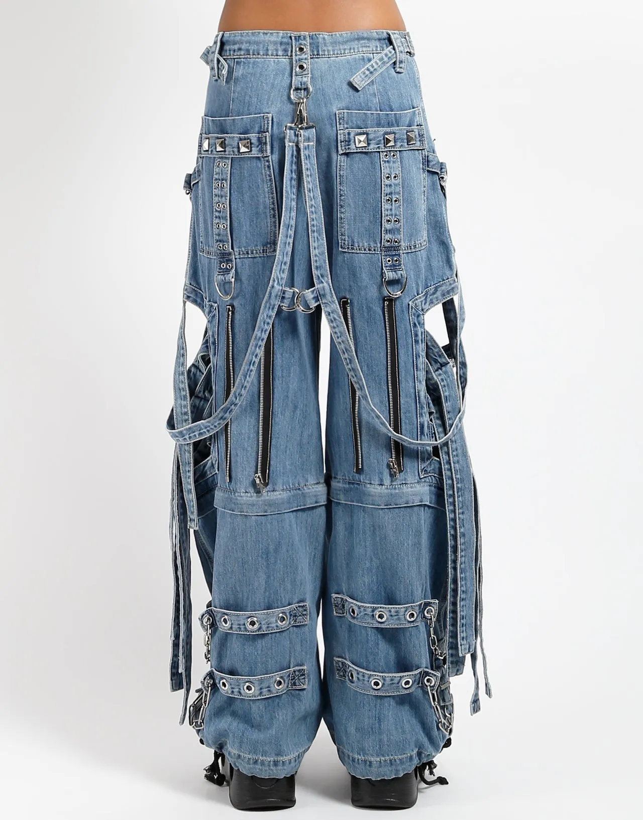 SUPER CUT OUT PANT LIGHT BLUE DENIM Rugged Wear