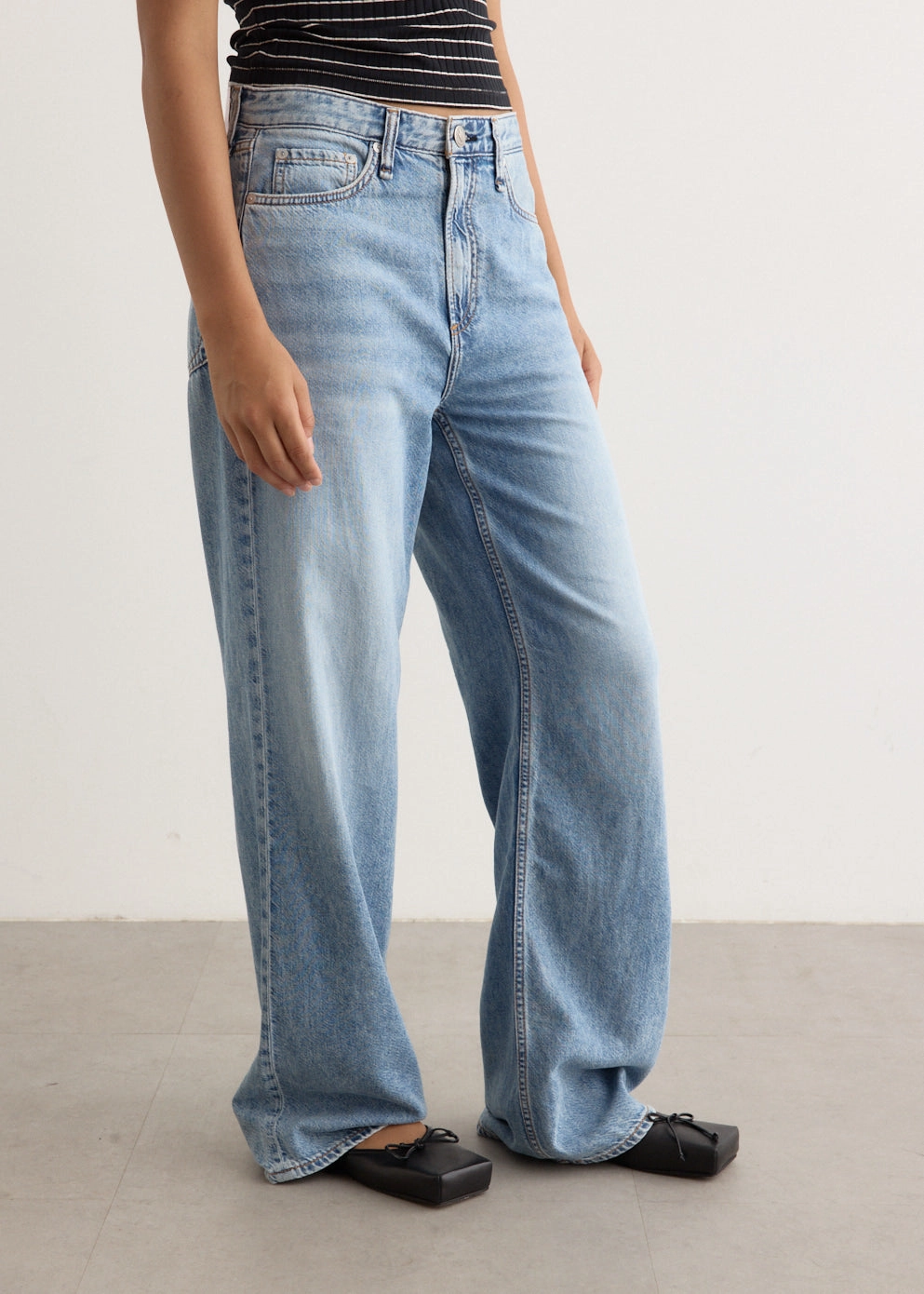 Outdoor Ready Featherweight Logan Wide Leg Jeans