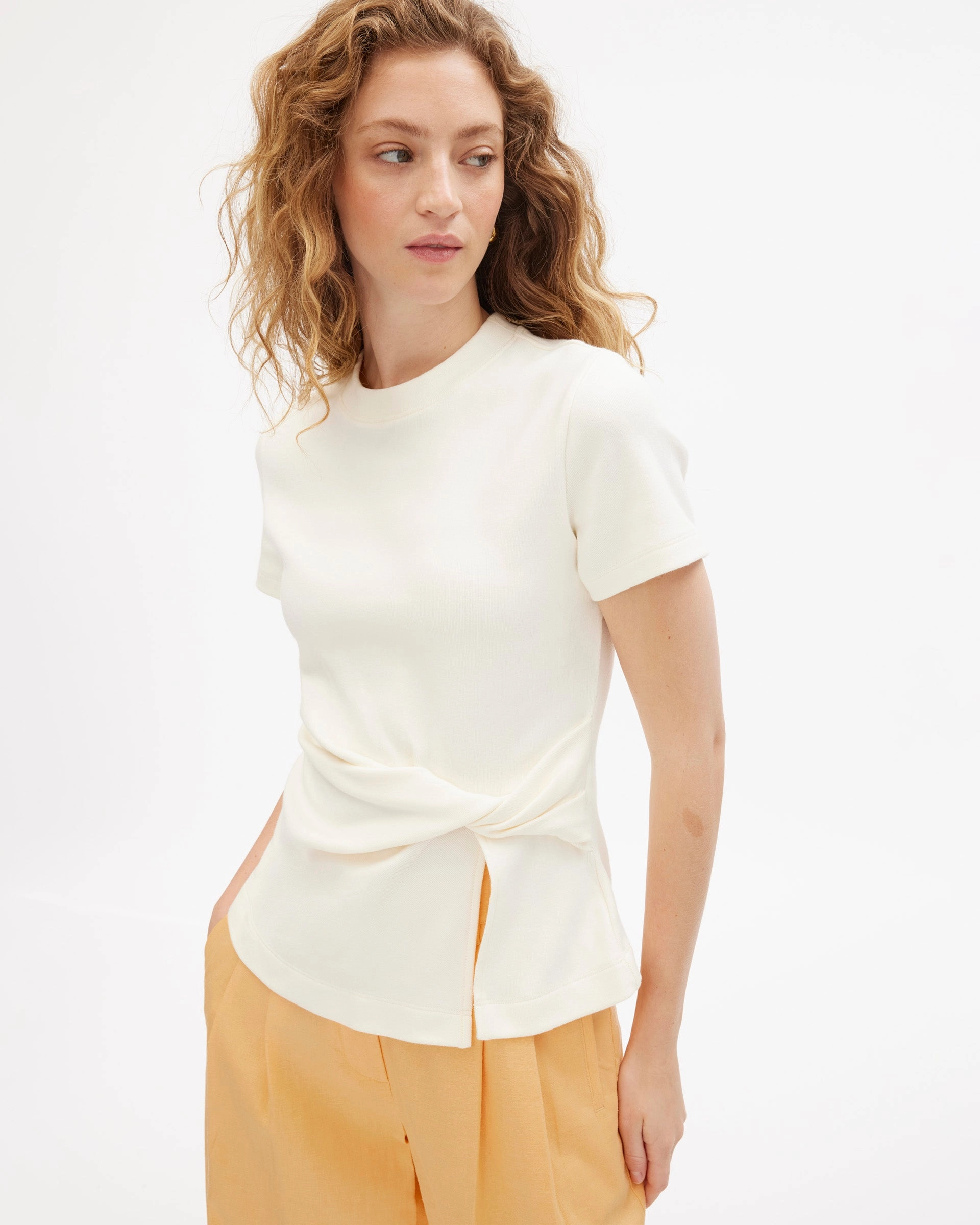 Low Maintenance Knit Short Sleeve Carlita Top