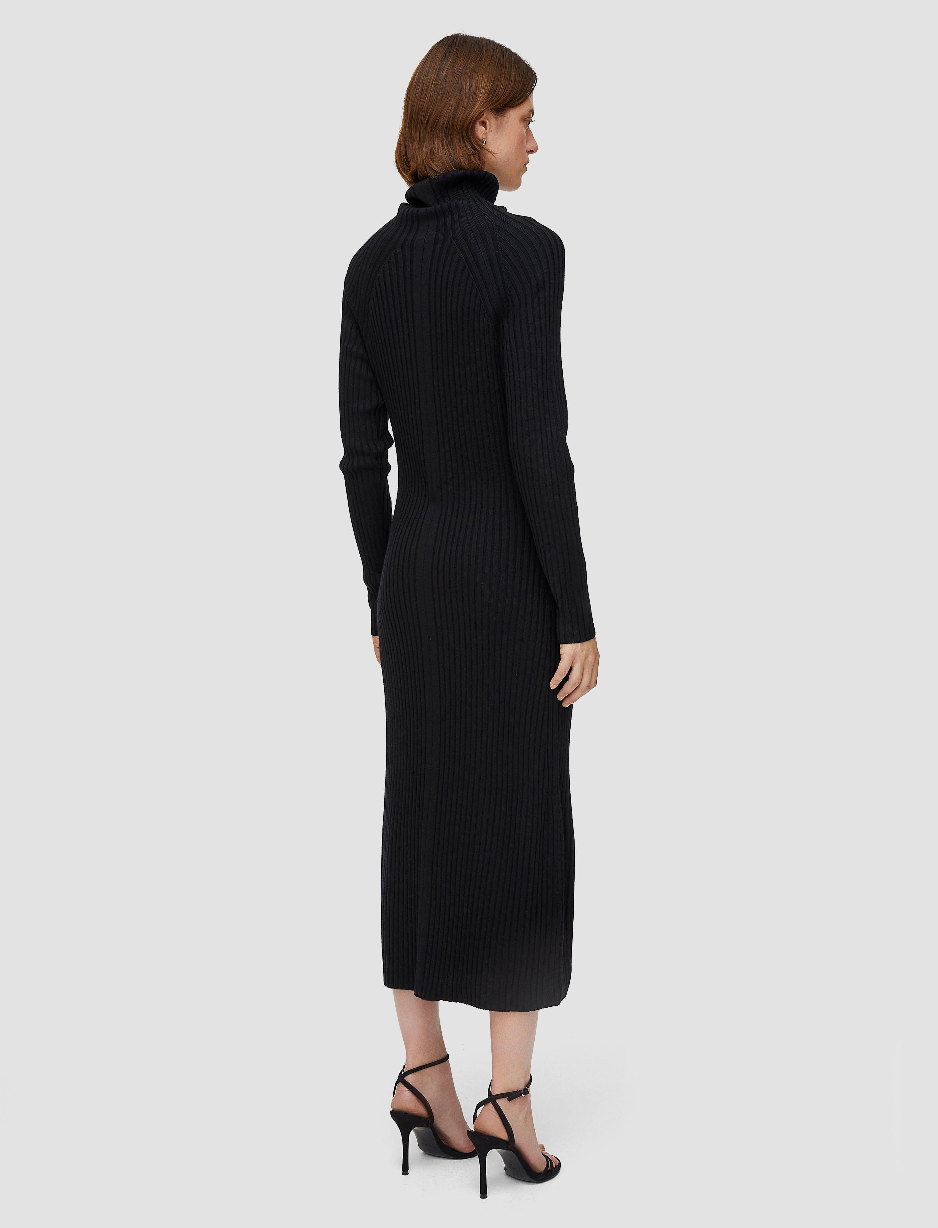LowMaintenance Fabric Merino Silk Rib Dress