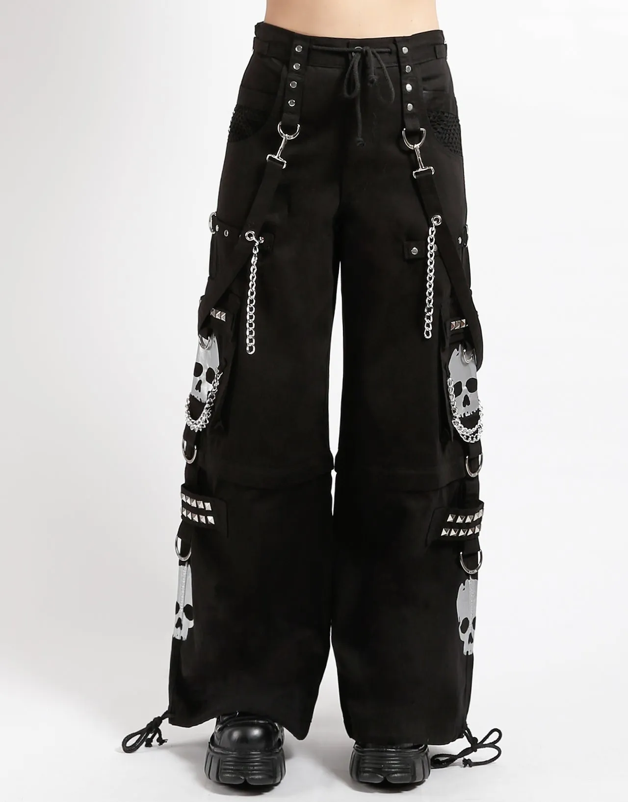 SUPER SKULL PANT SILVER SKULL Chic Comfort