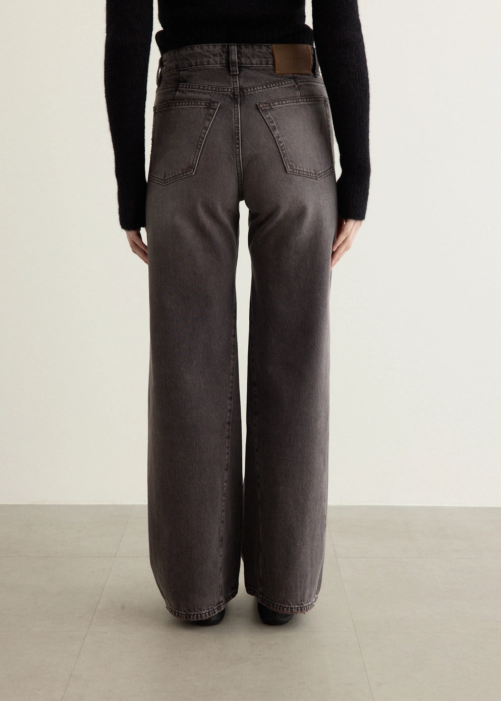 Treble Cut Jeans Reinforced Stitching Details Smooth Road Trip