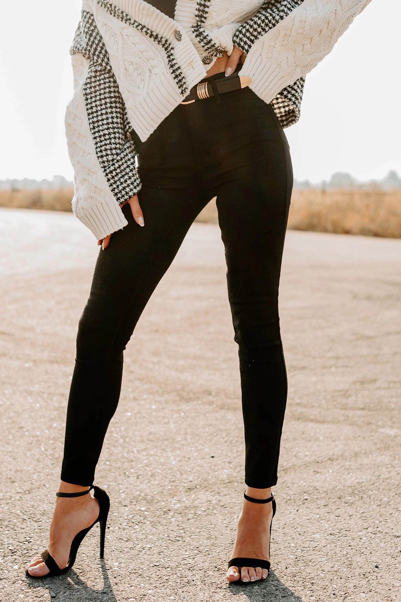 Rogue High Rise Super Skinny Cello Jeans (Black) Festival Outfit Comfy Lightweight Choice