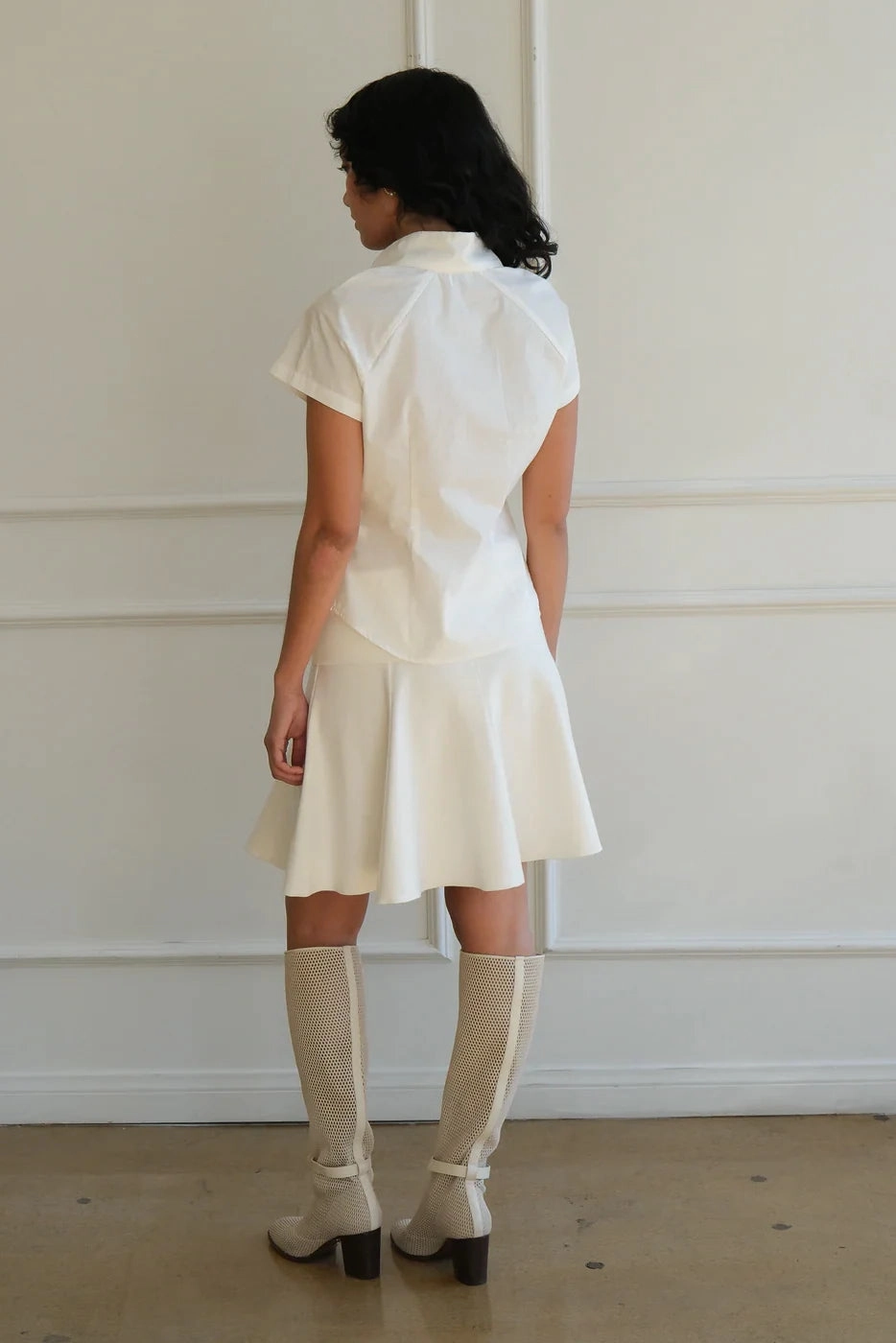 Florence Blouse Layered Neckline