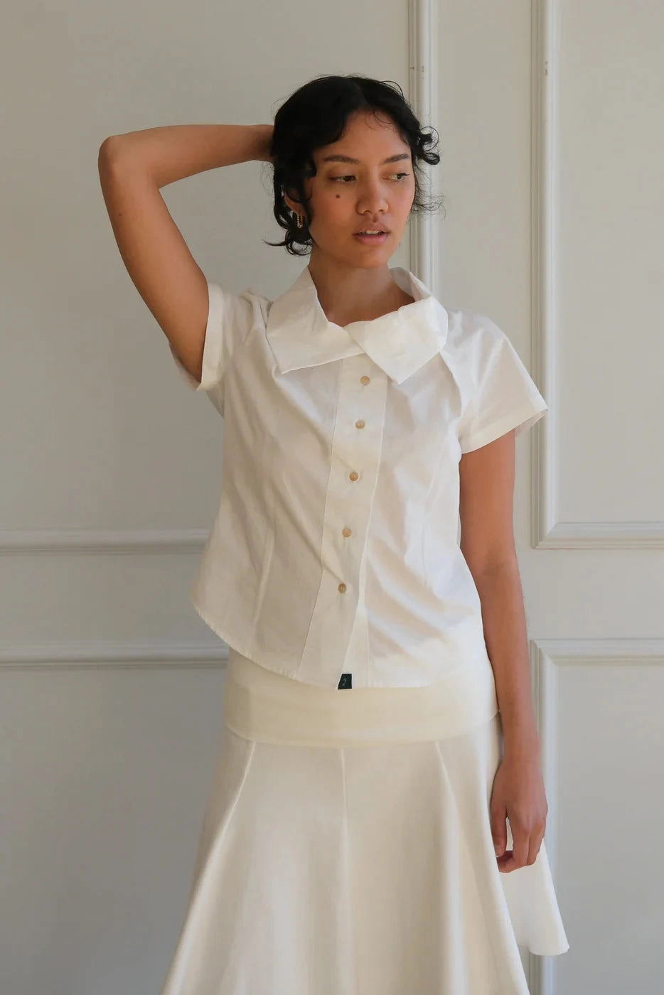 Florence Blouse Adaptive Waistband