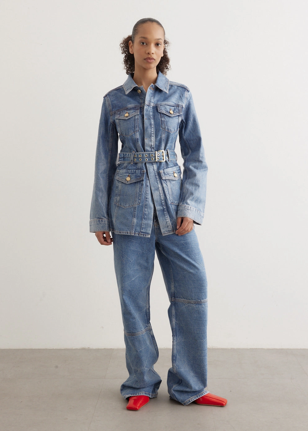 Foil Denim Izey Jeans Flex Knit Waist Panel