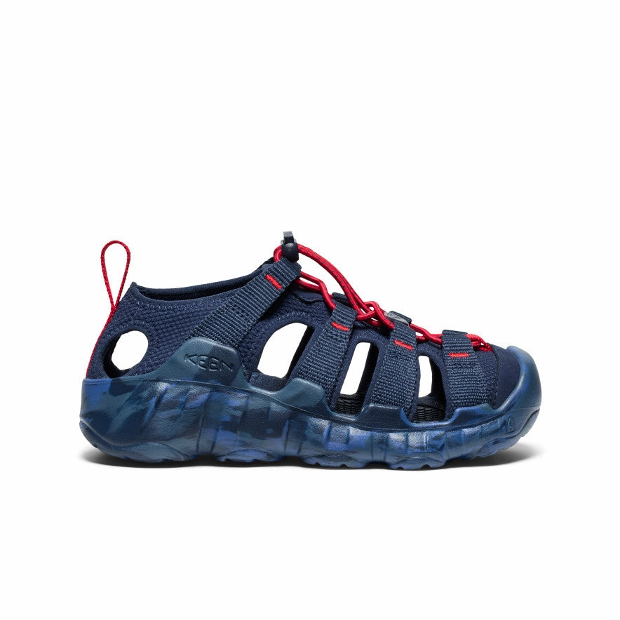 Fresh Air Big Kids' Hyperport H2 Sandal  |  Naval Academy/Red Carpet