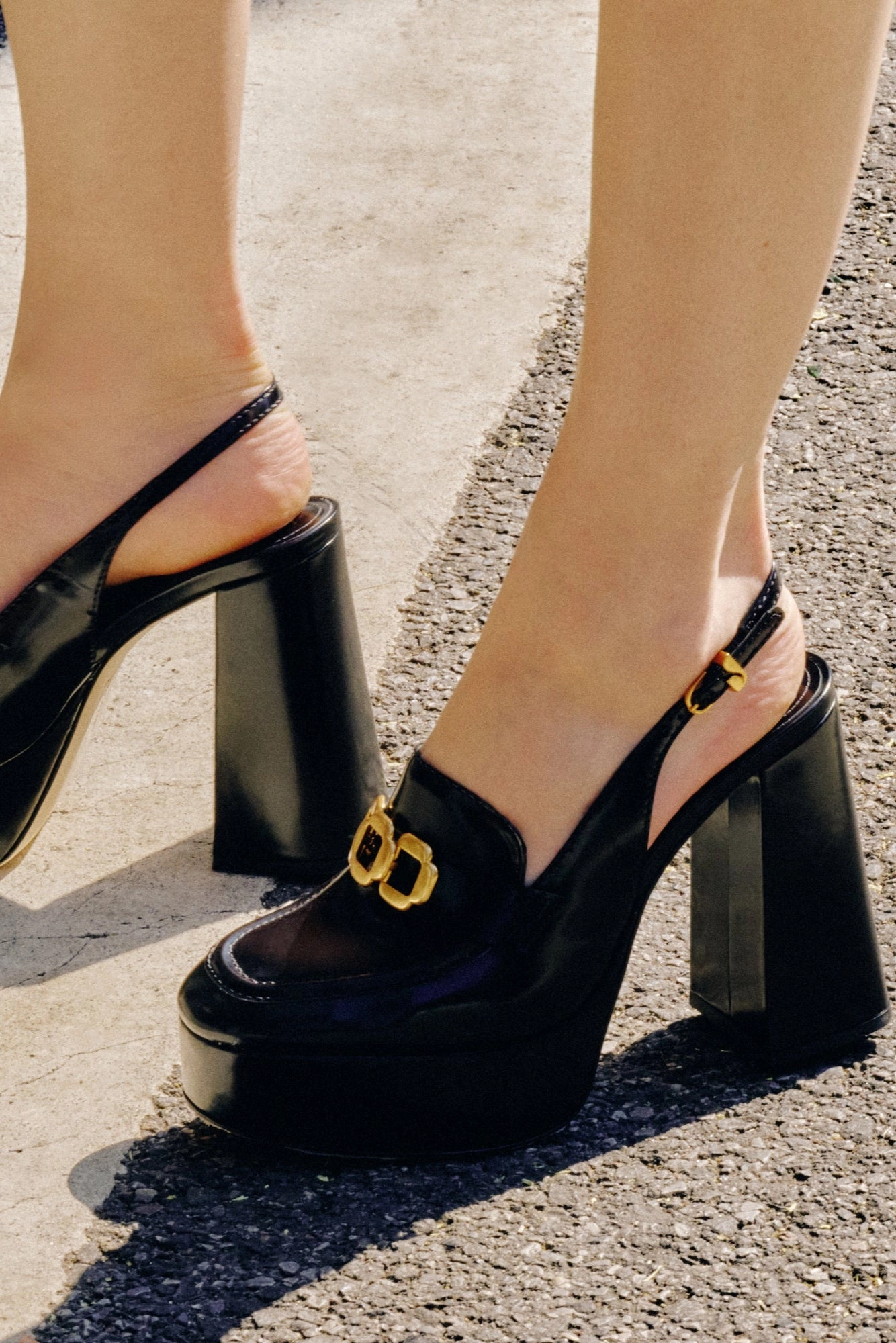 Harrington Loafer Hi In Black Box Leather Look Good