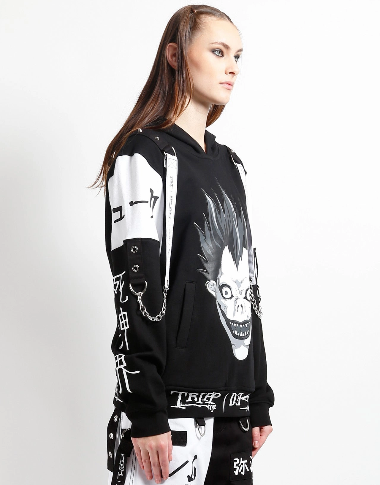 TRIPP NYC X DEATH NOTE - RYUK CHAIN HOODIE Thermal Insulation Tech