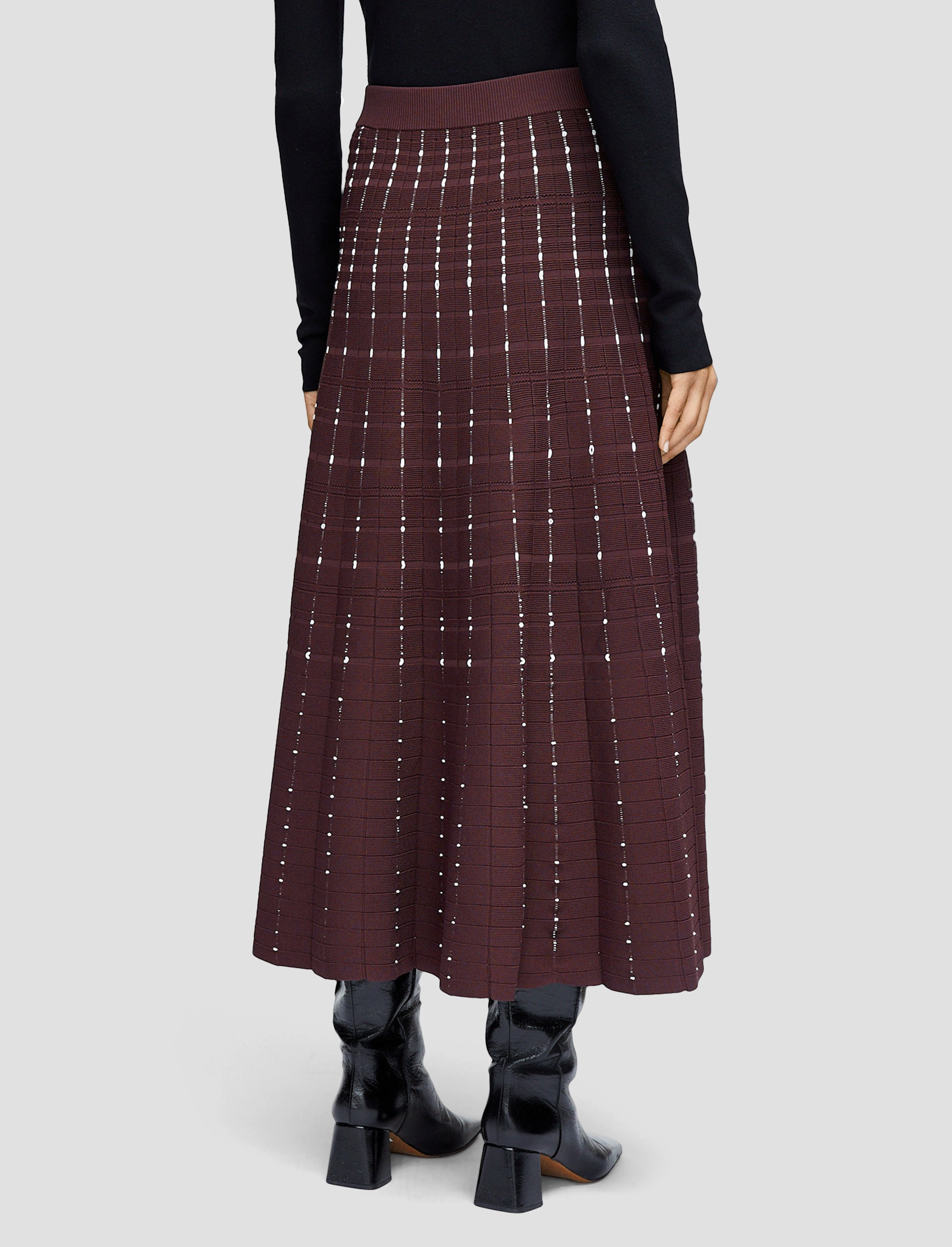 Relax Daily Fragmented Stripes Skirt