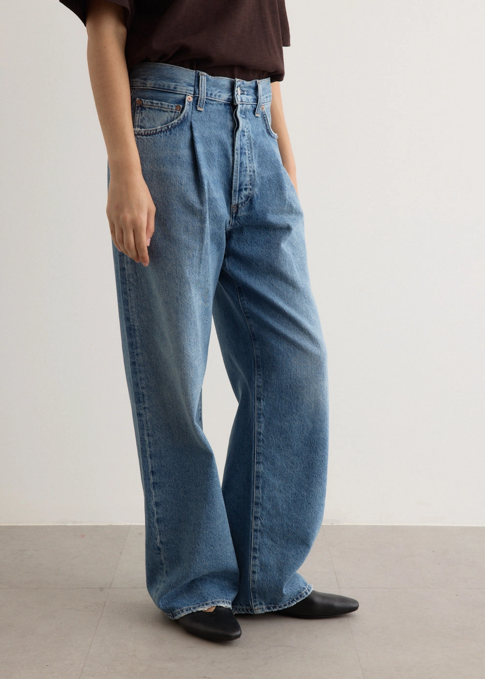 Odor Control Coating Closet Must Franka Pleat Baggy Jeans