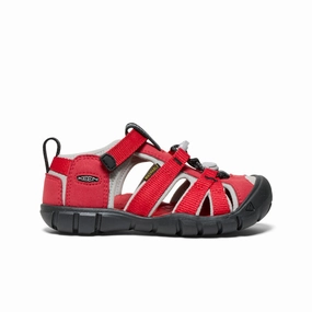 Little Kids' Seacamp II CNX  |  Ribbon Red/Alloy Sandal Craftsmanship Airflow Optimized Design