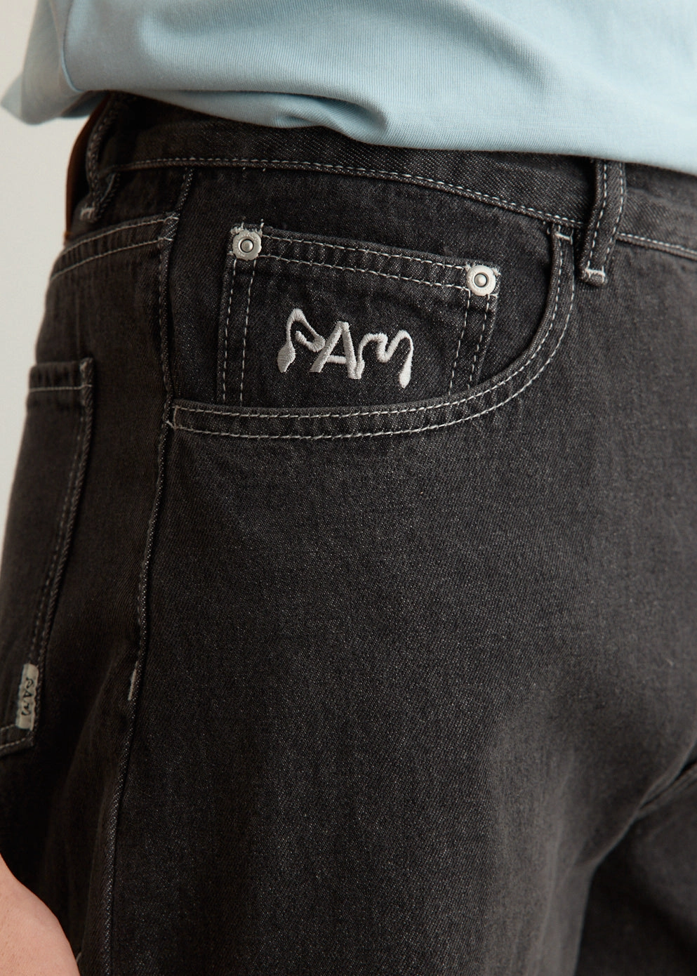 No Gap Waistband Alto Jeans
