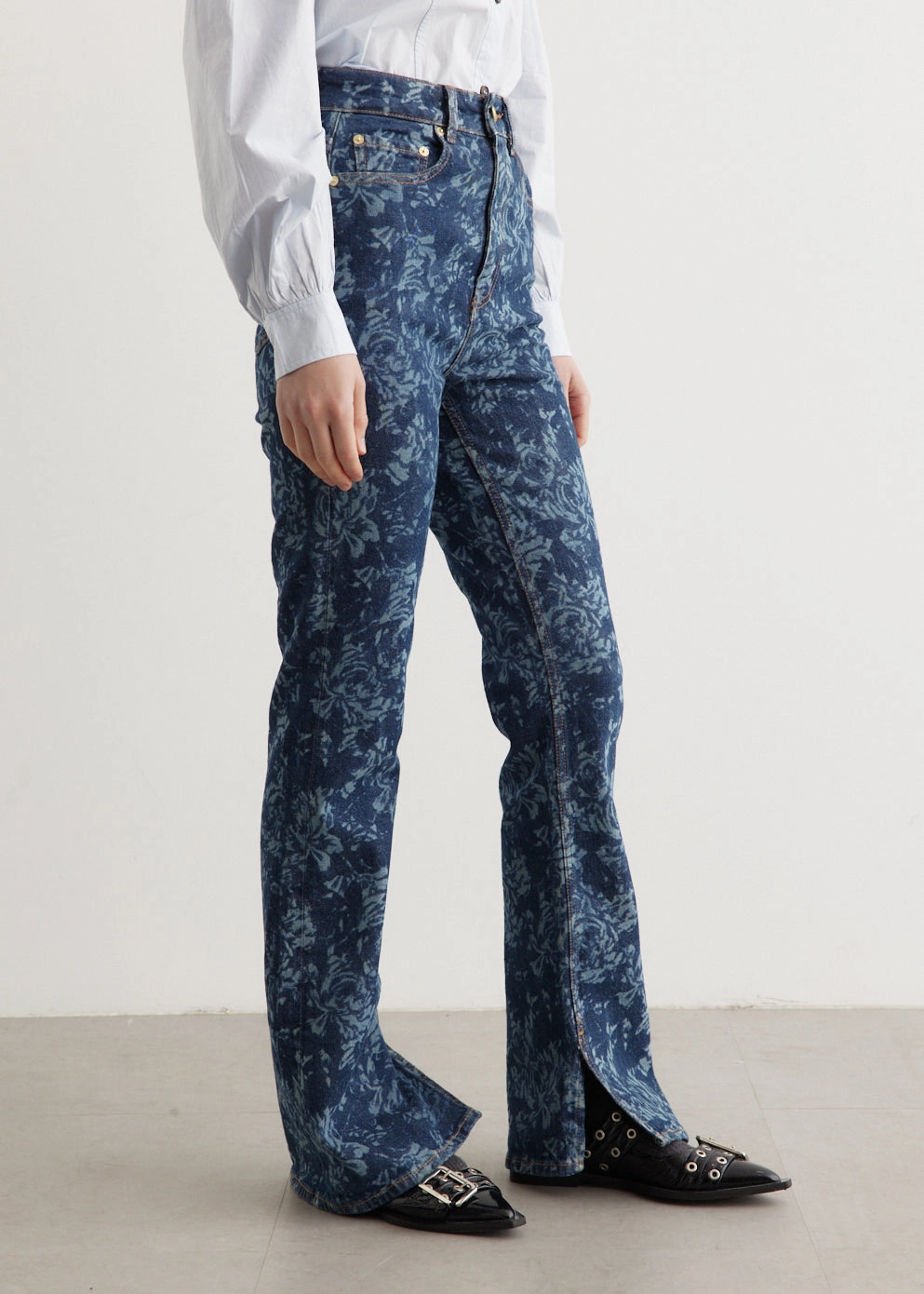 Lazer Denim Iry Bootcut Jeans Soft Road Trip Youth Style