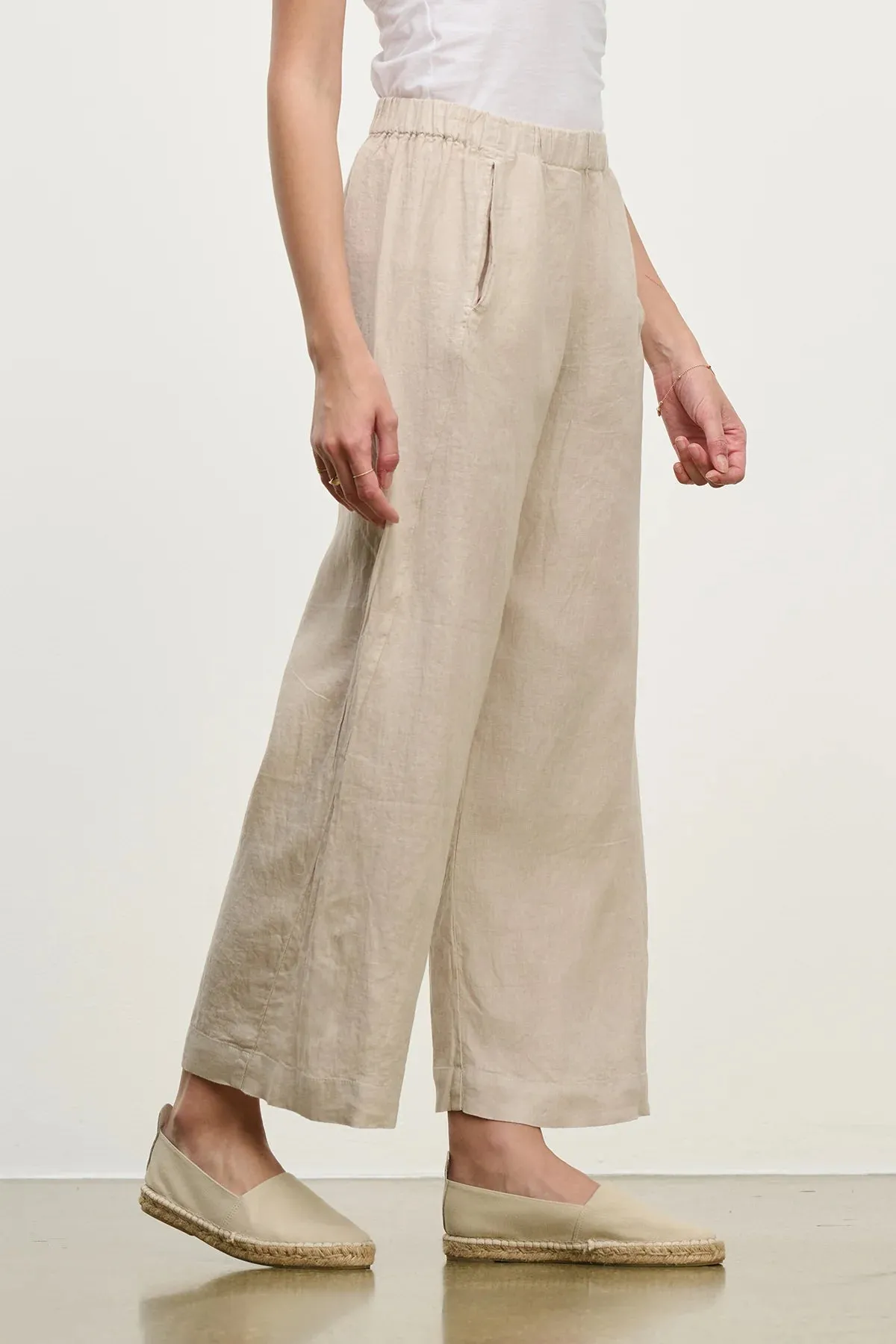 Lola Linen Pant Flexible Cut