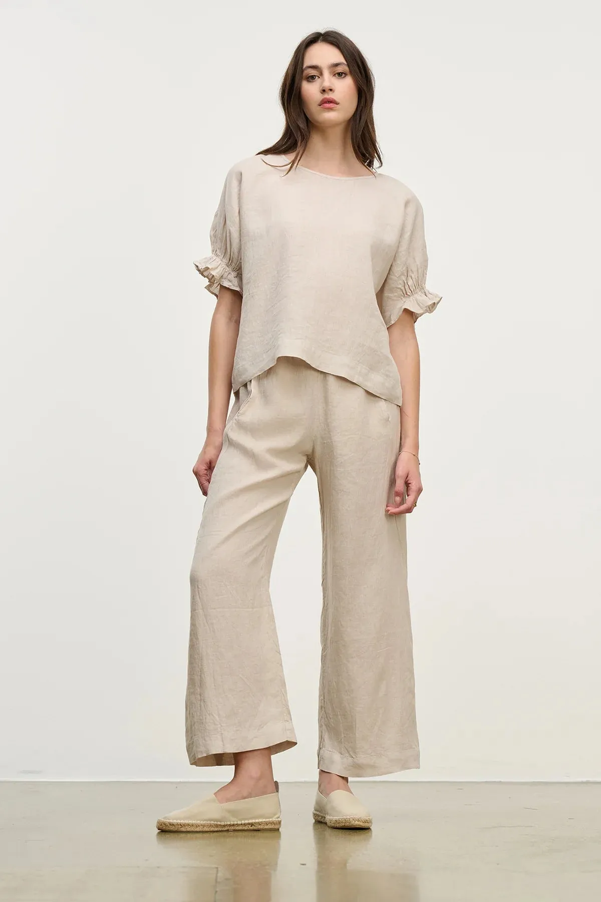 Anti Bacterial Treatment Lola Linen Pant