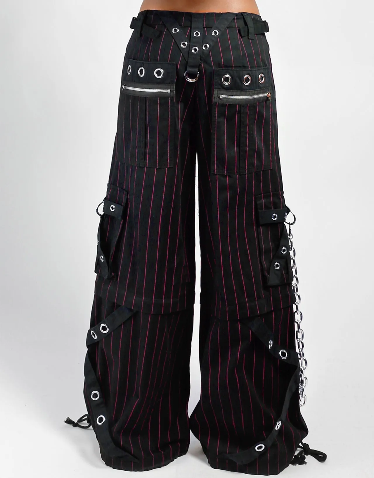 GODFATHER CHAIN PANT RED STRIPE Flexible Wear
