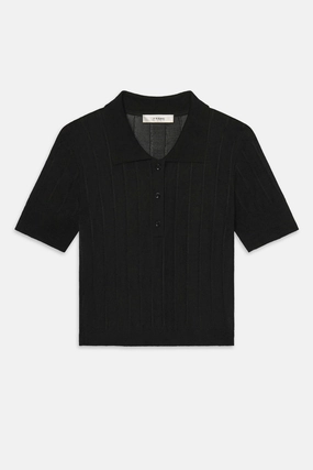 The Ribbed Polo Architectural Tailoring Tailored Seams